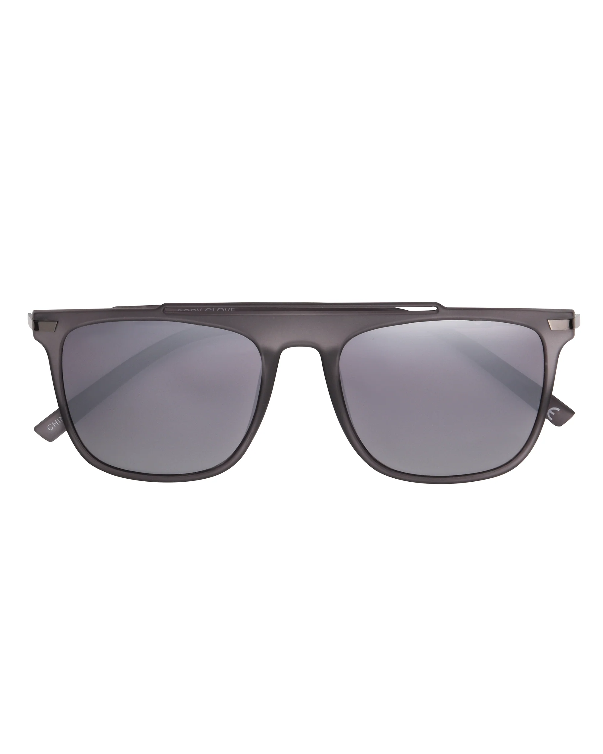 Dawny Polarized Square Frame Sunglasses - Grey - Image 3