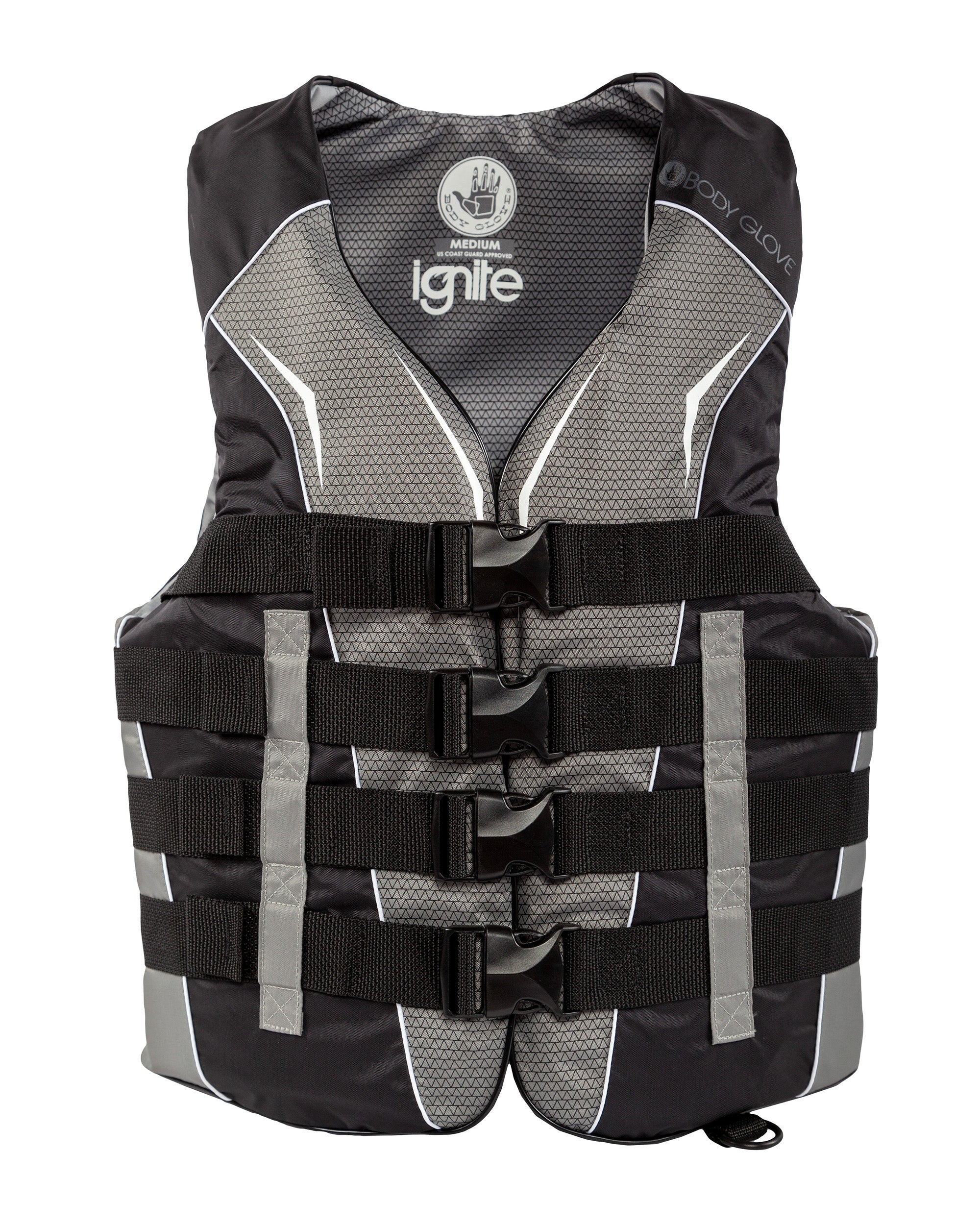 Ignite Type III Unisex Nylon USCGA PFD - Grey/Black
