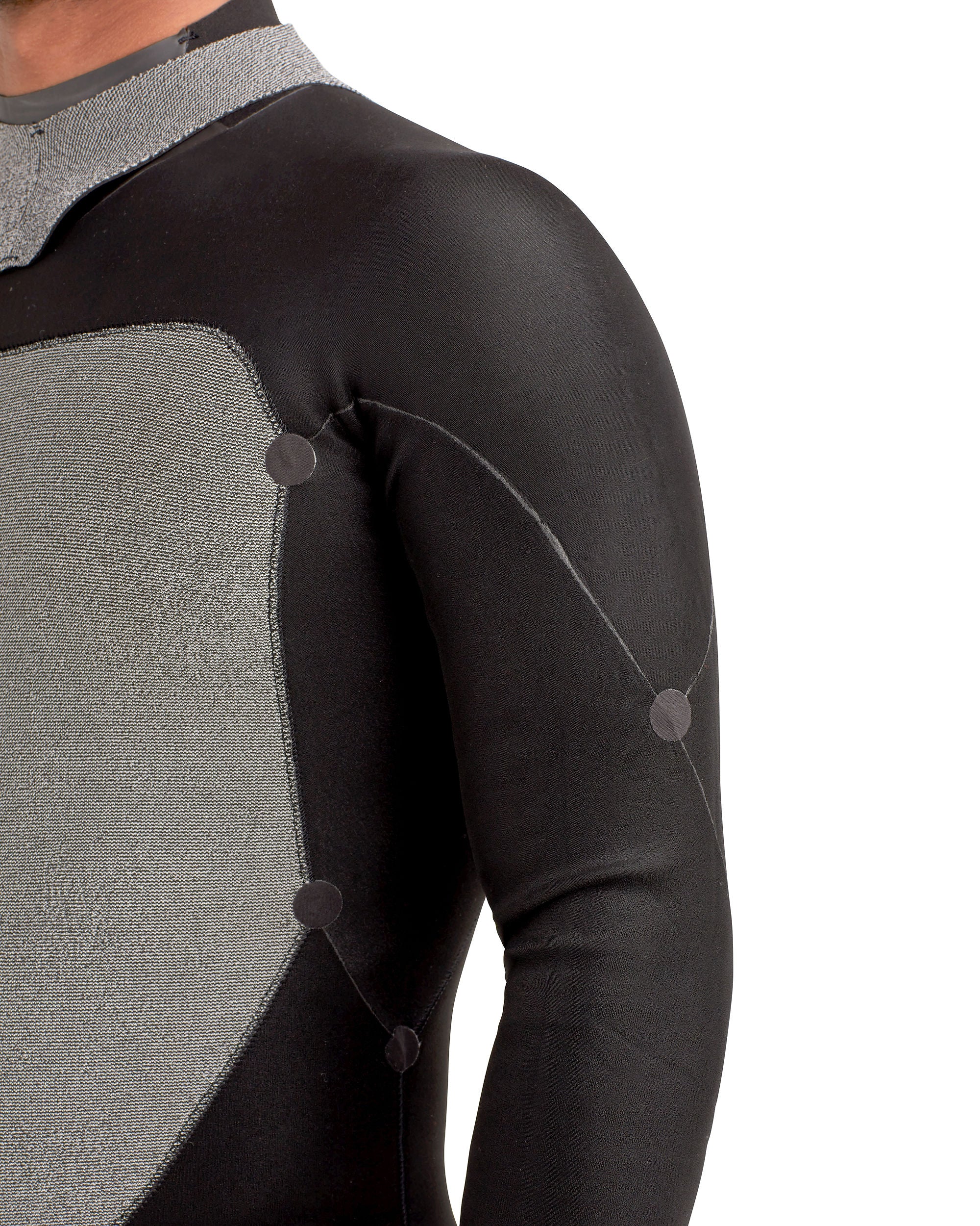 Phoenix 3/2mm Men's Back-Zip Fullsuit - Blue - Image 8