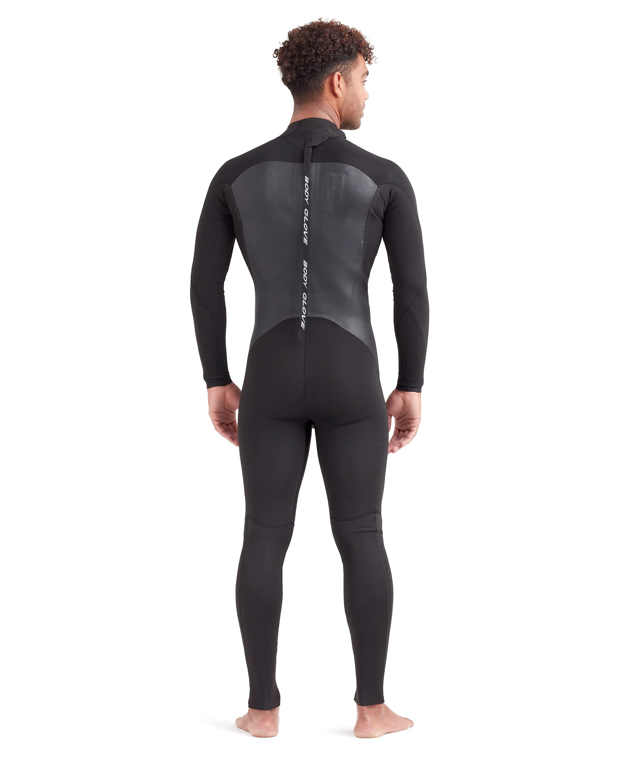 Phoenix 4/3mm Men's Back-Zip Fullsuit - Black - Image 4