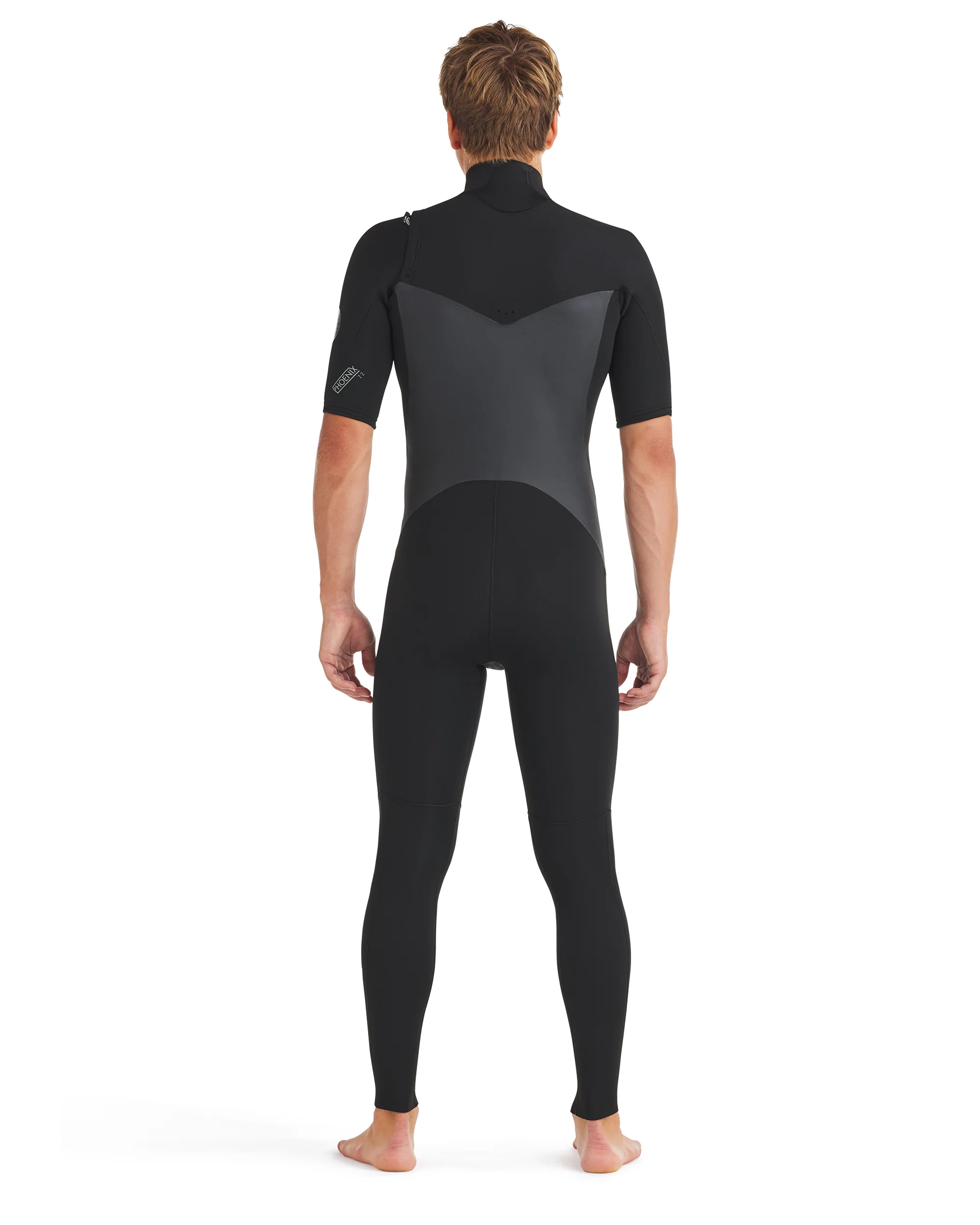 Phoenix 2mm Men's Short-Arm Fullsuit - Black - Image 3