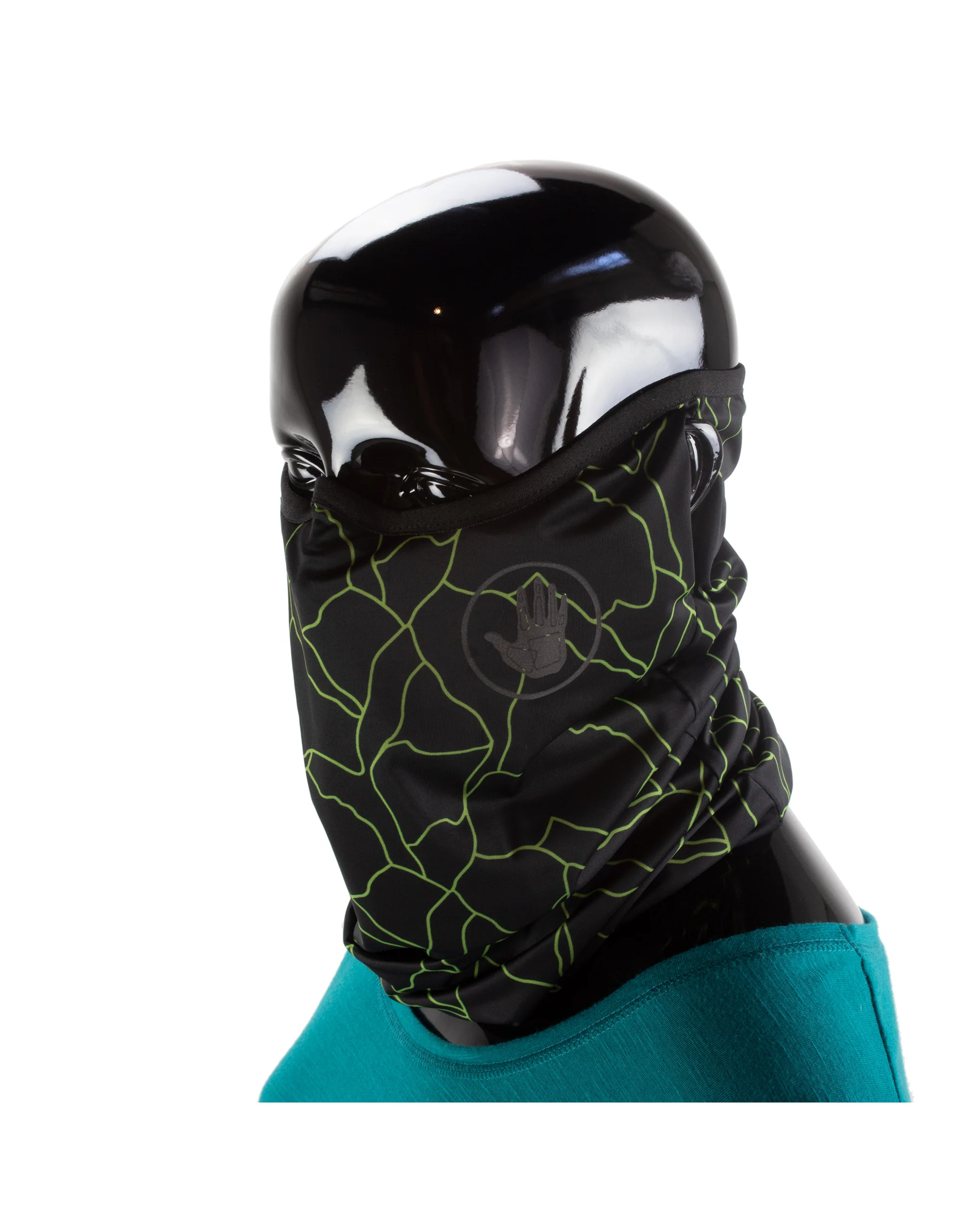 2-Pack Women's Cooling Gaiter Face Masks - LightBlue/Black - Image 5