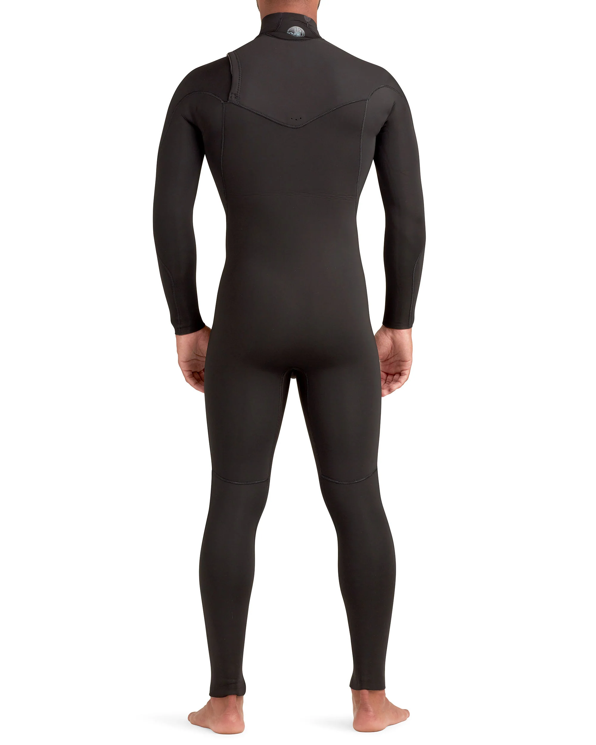 Variant 3/2mm Men's Chest-Zip Fullsuit - Black - Image 7