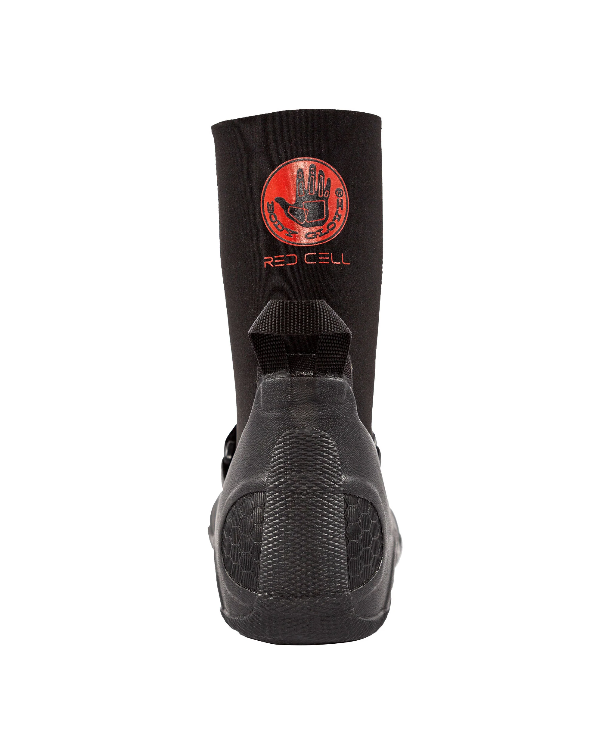 5mm Red Cell Bootie - Black - Image 3