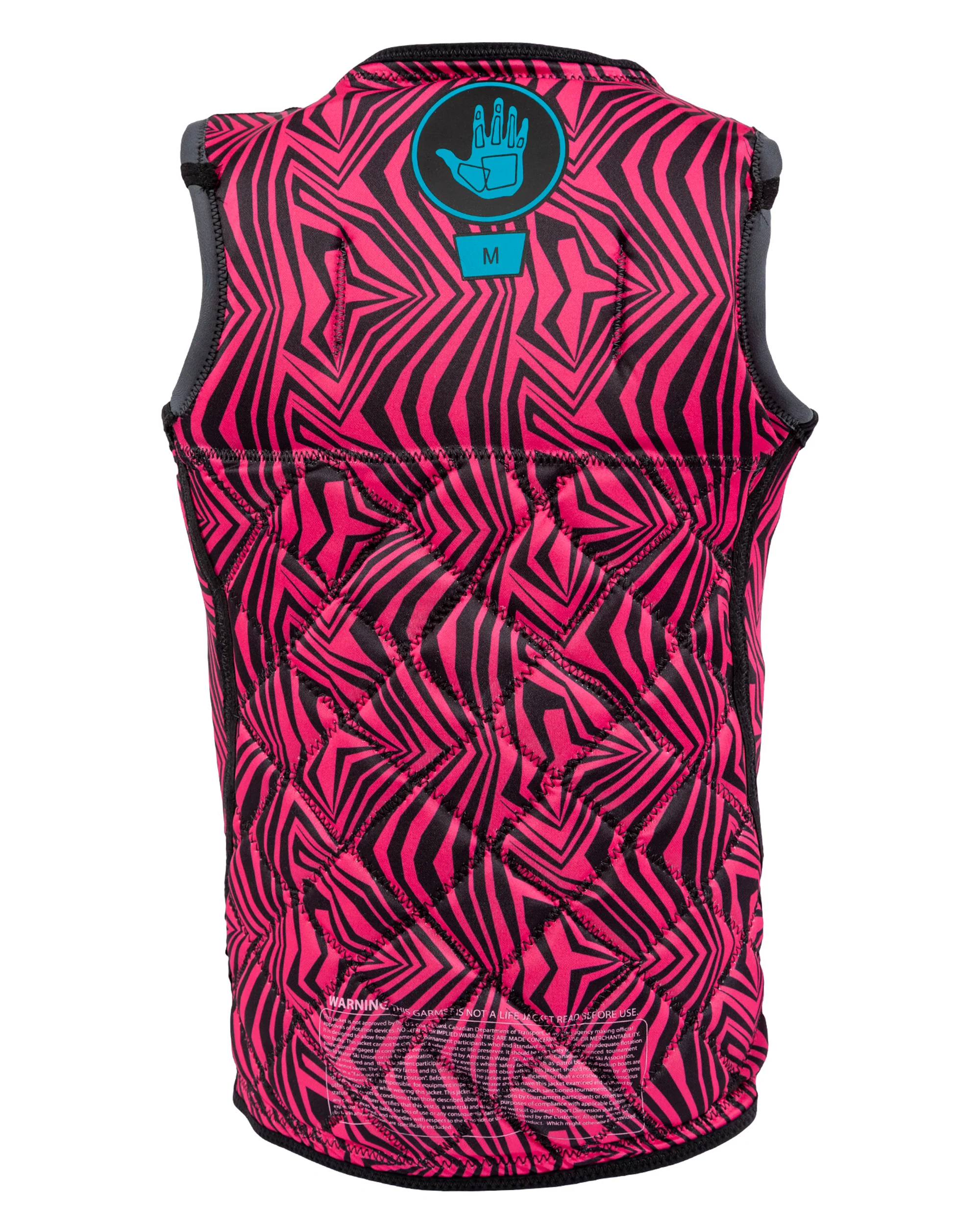 Women's Non-USCGA Comp Vest - Black/Pink - Image 4
