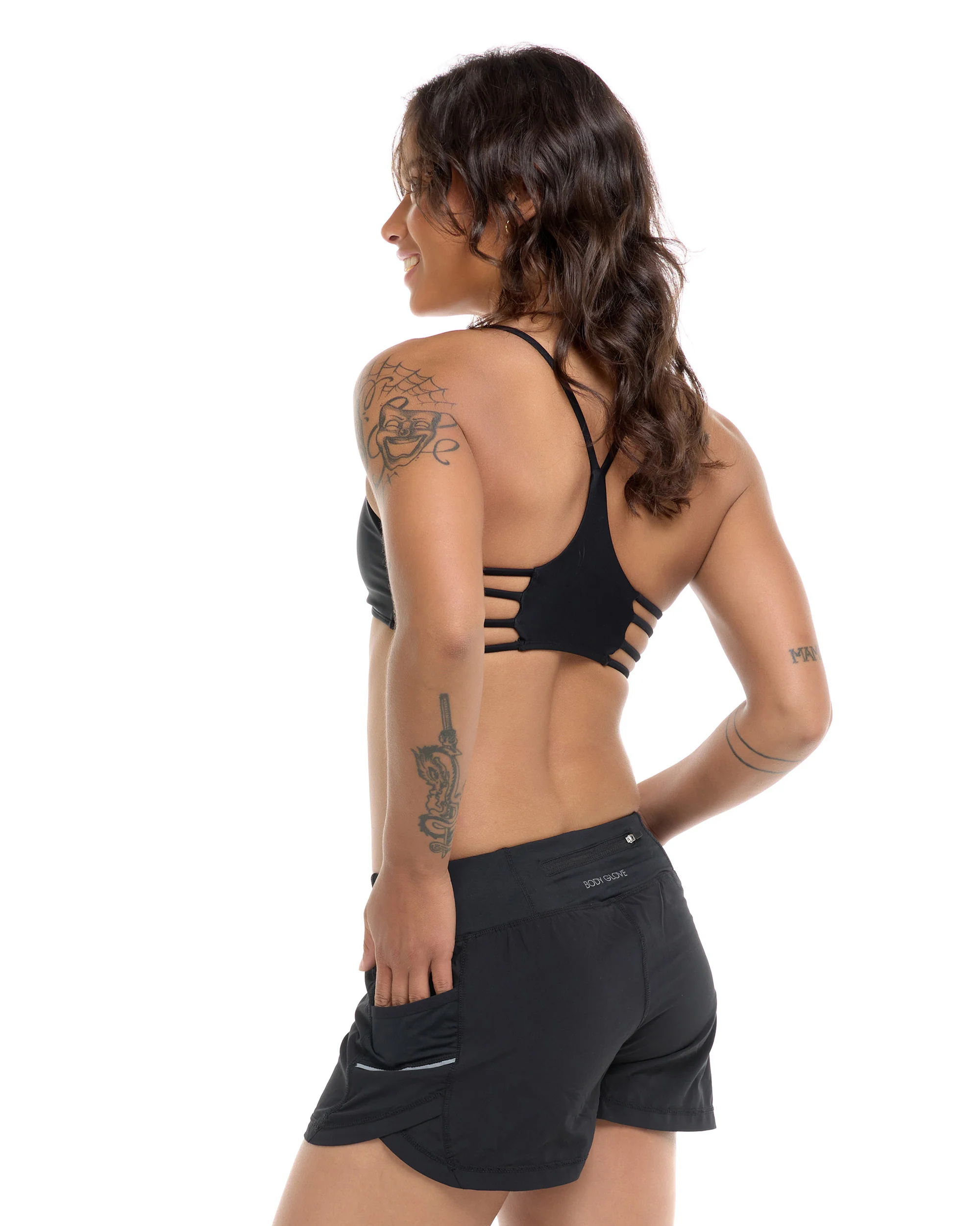 Smoothies Buck Up Vapor Boardshorts - Black - Image 4