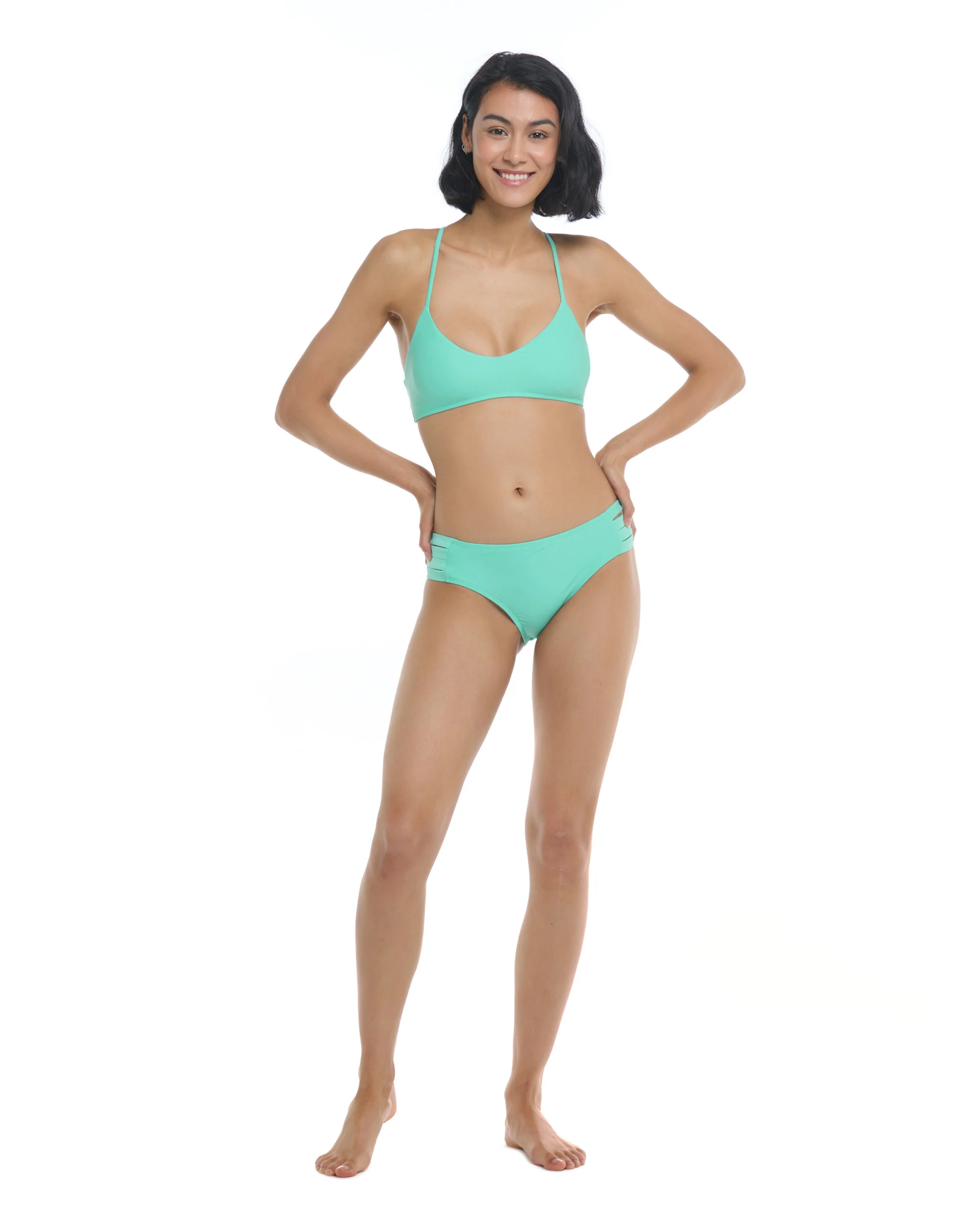 Smoothies Alani Bikini Top - Sea Mist - Image 4