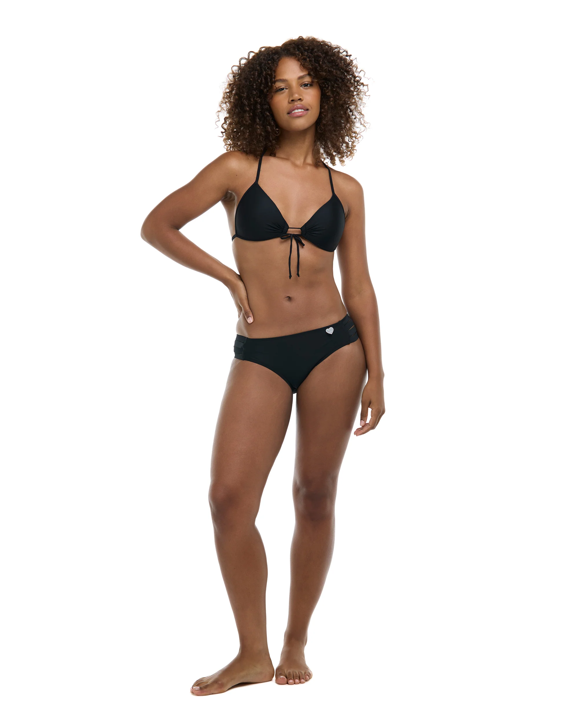 Smoothies Baby Love Bikini Top - Black - Image 4
