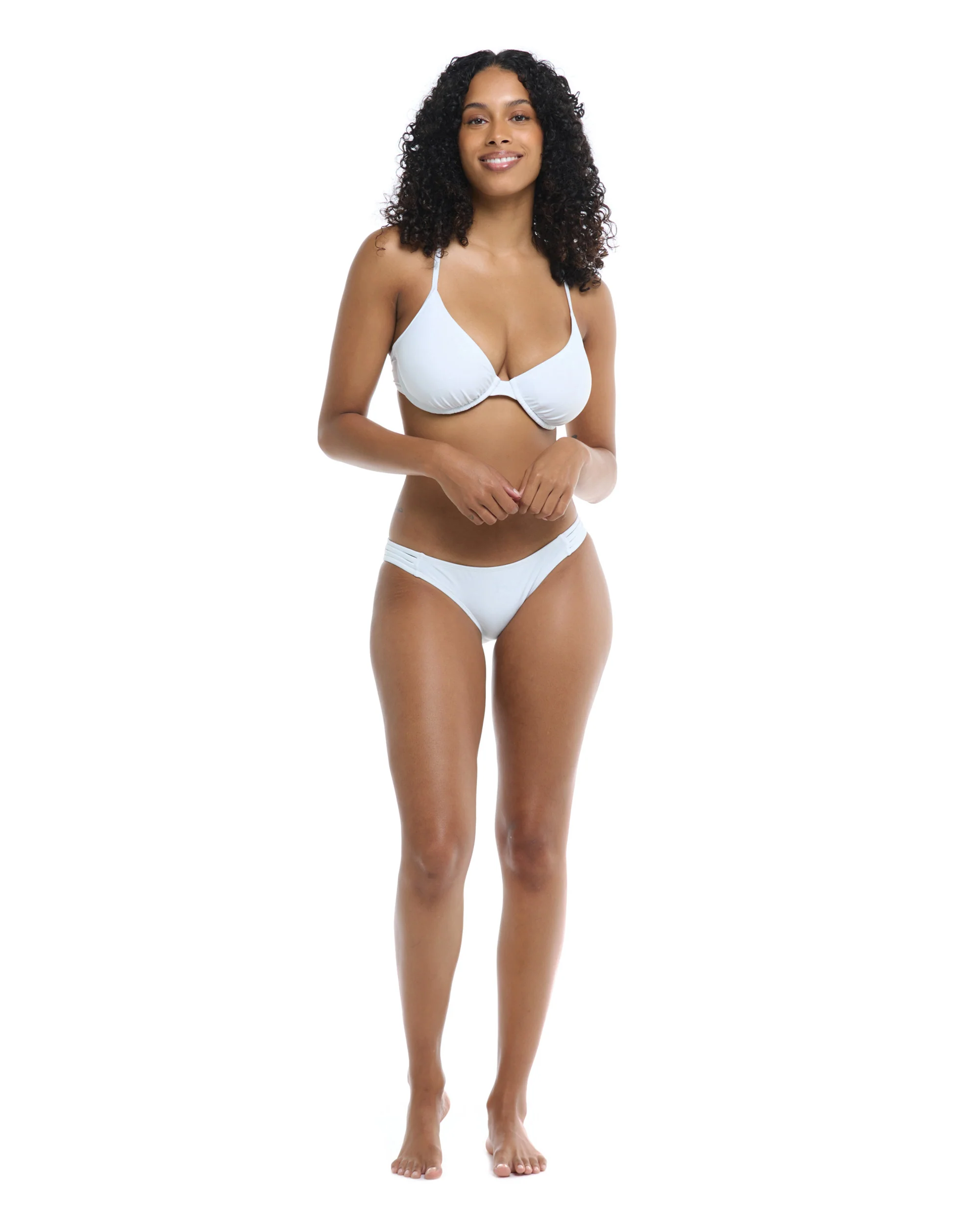 Smoothies Solo D-F Cup Bikini Top - Snow - Image 4