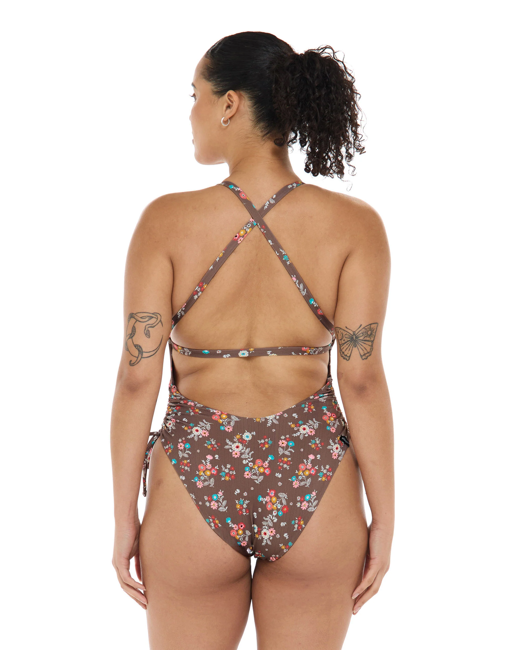 Belle Missy One-Piece Swimsuit - Latte - Image 2
