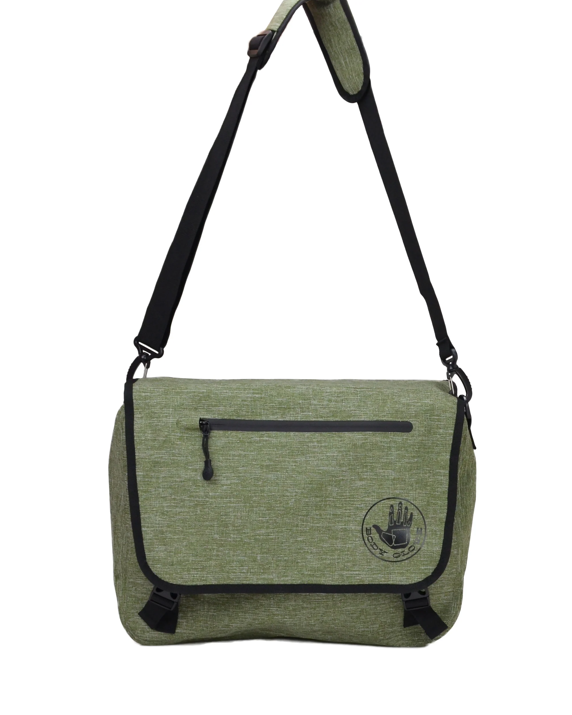 Terramar Waterproof Messenger Bag - Green - Image 2