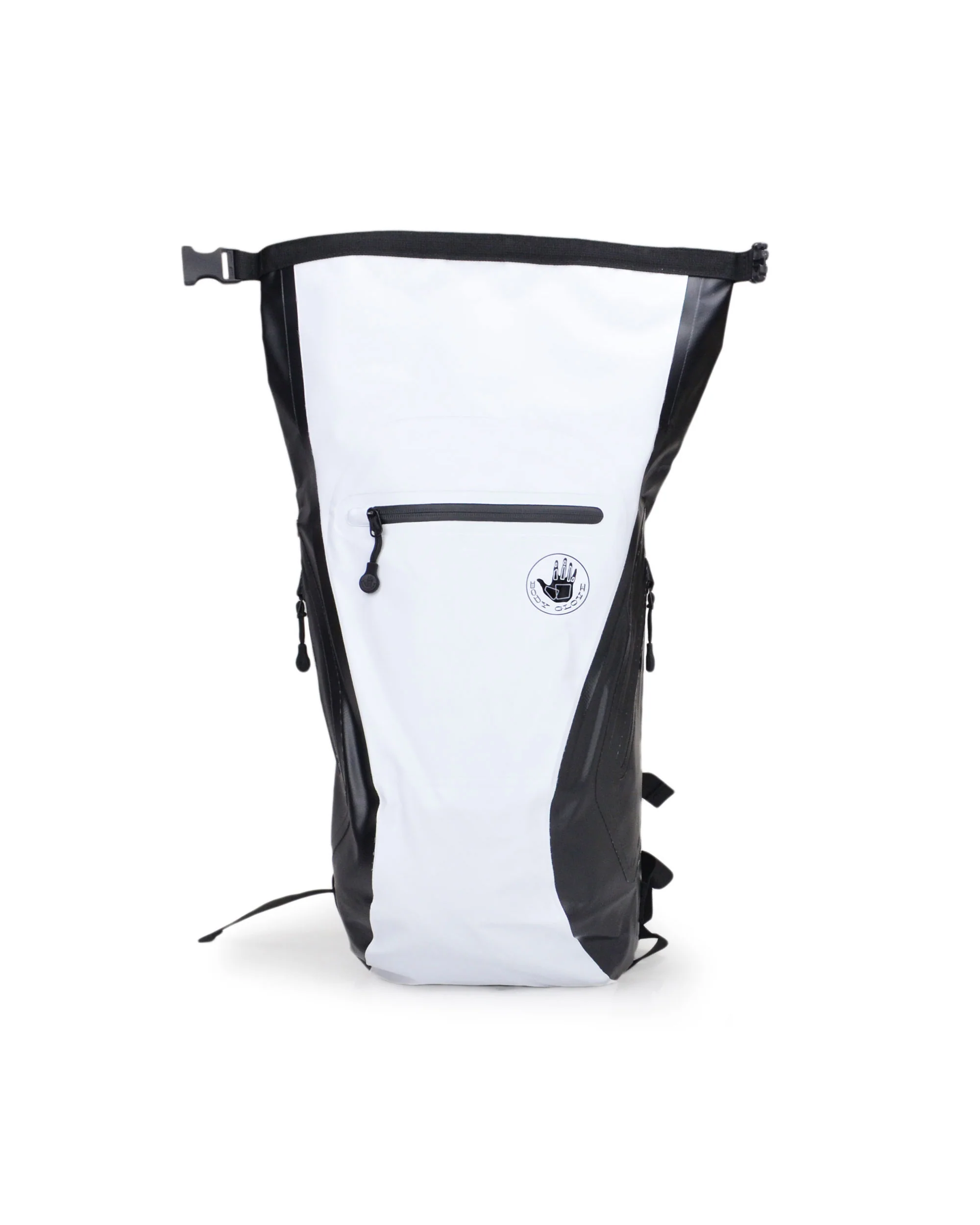 Advenire 25L Waterproof Vertical Roll-Top Backpack - White - Image 3