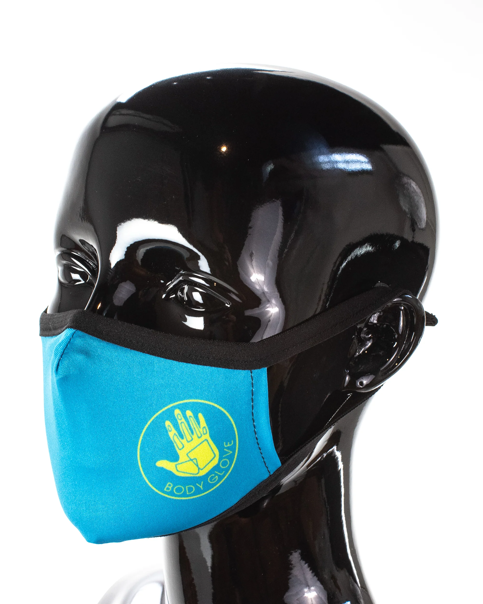 Kids' 3-Piece Face Mask Set - Blue, Pink, Blue Print - Image 3