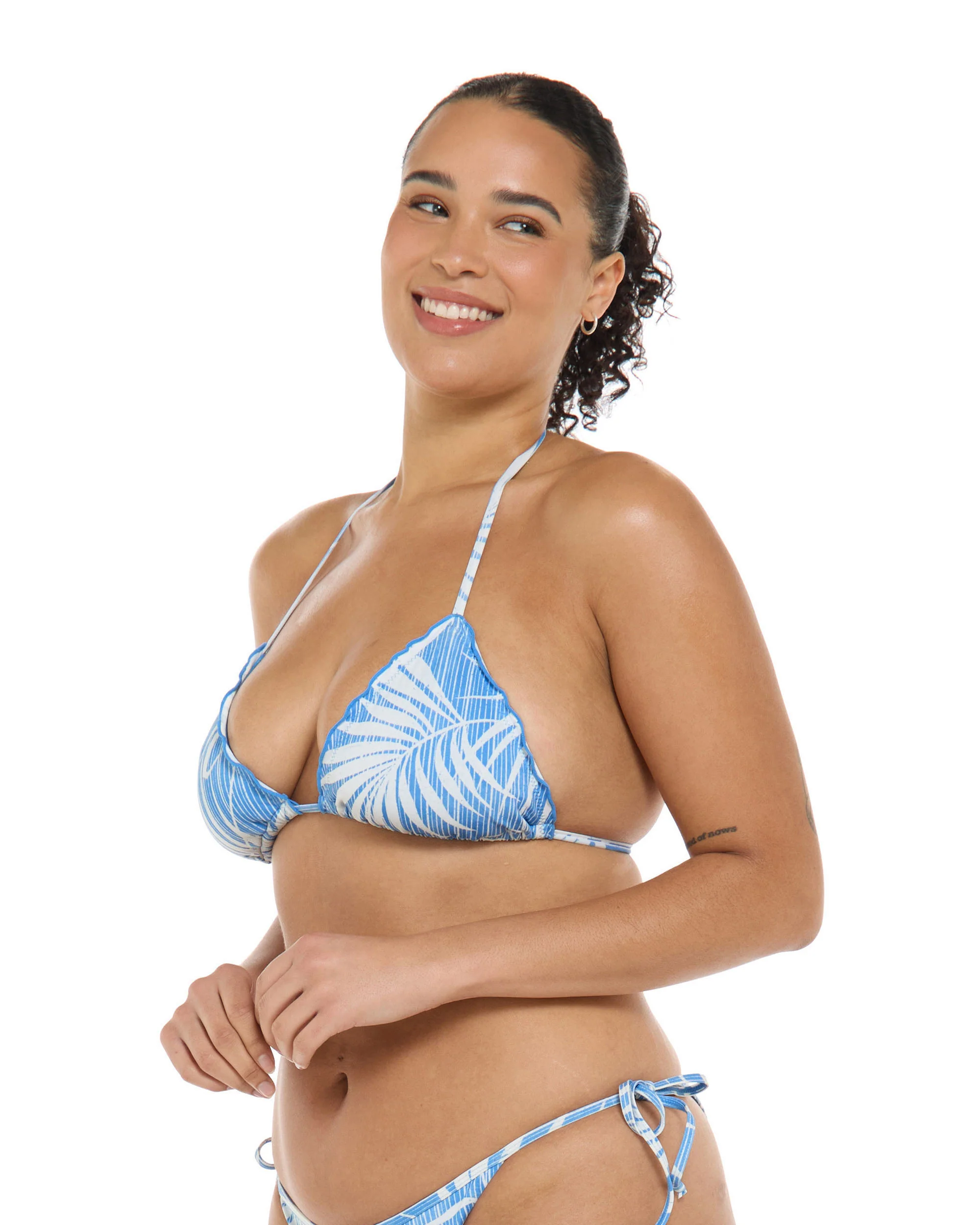 Breezy Palms Dita Triangle Bikini Top - Paradise - Image 3