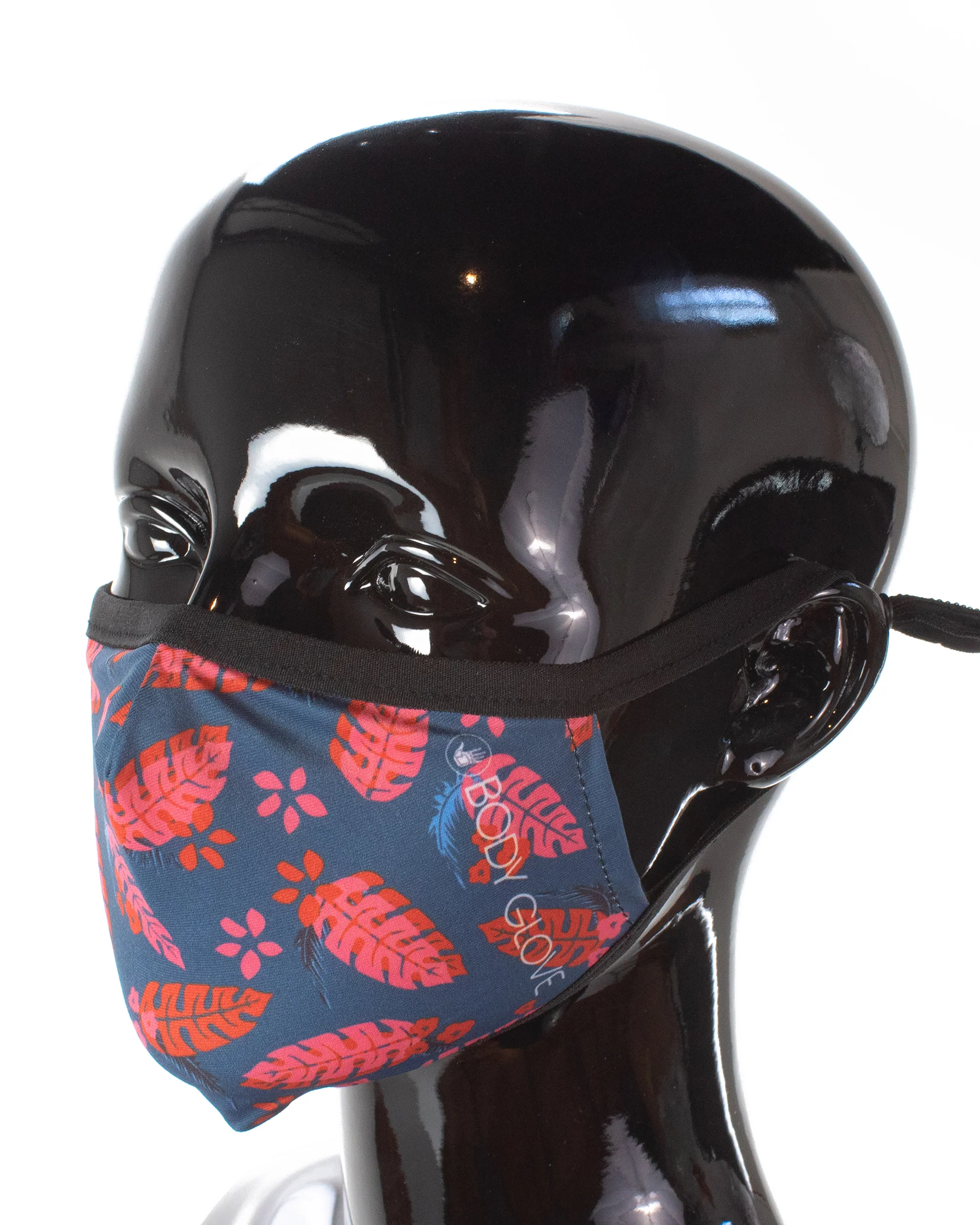 Women's 3-Piece Face Mask Set - Logo, Palm, Stripes - Image 4