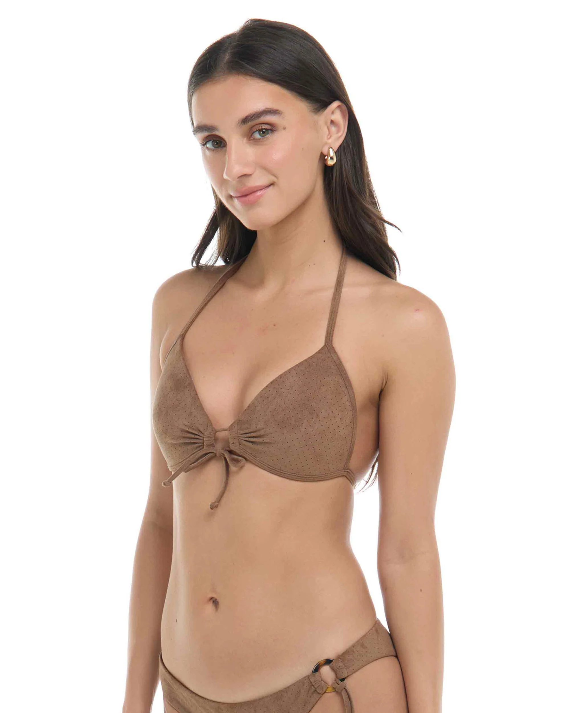 Daisy Mae Baby Love Bikini Top - Tan - Image 3