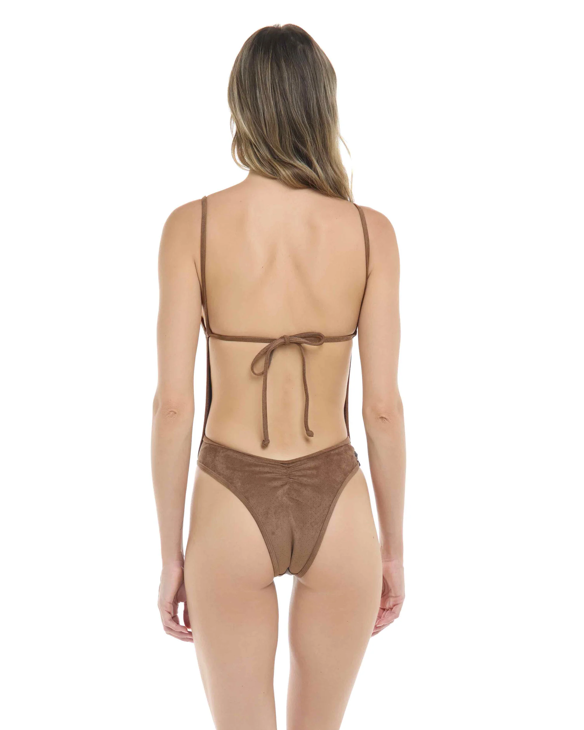 Daisy Mae Claire One-Piece Swimsuit - Tan - Image 5