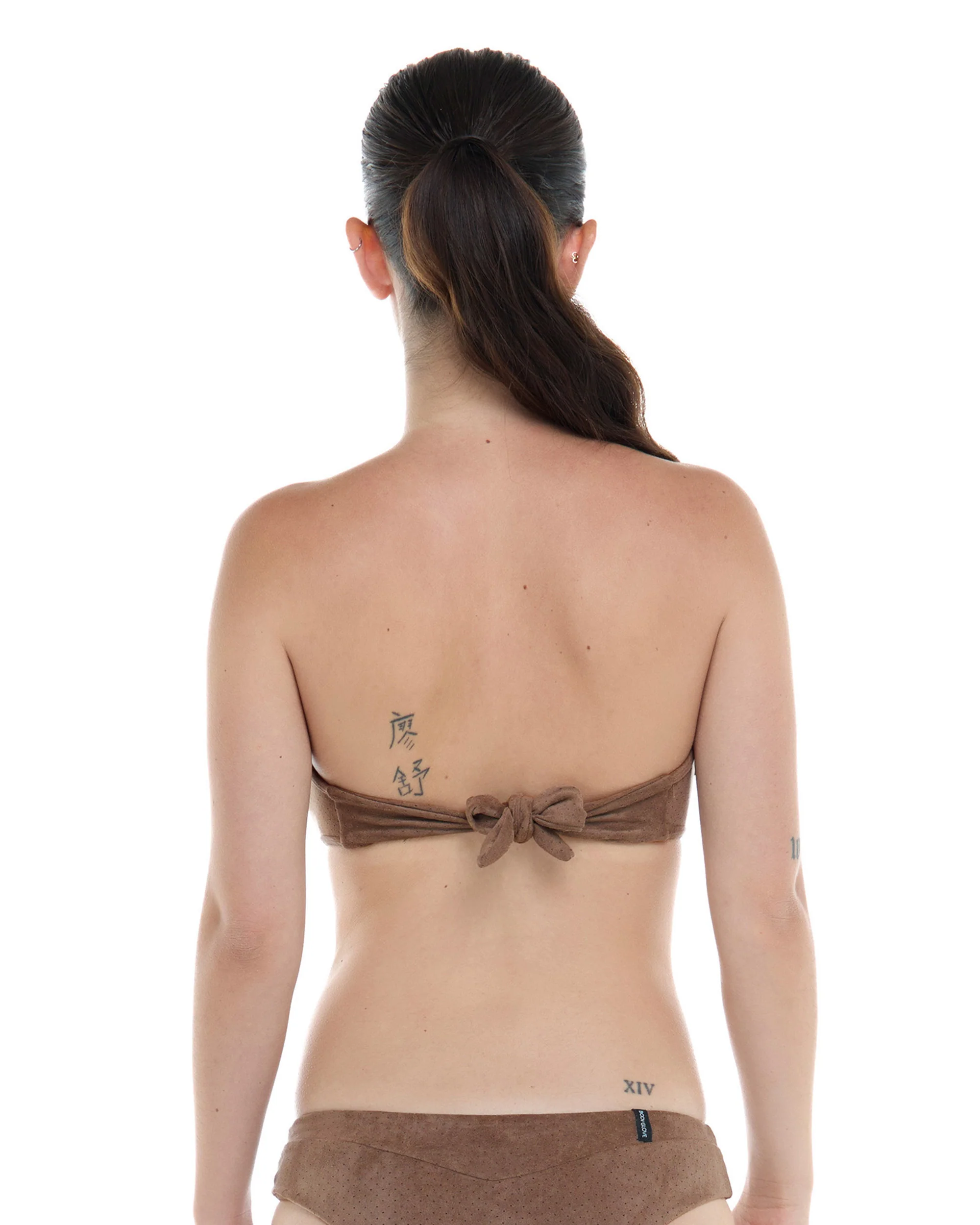 Daisy Mae Kai Unstructured Bandeau - Tan - Image 4