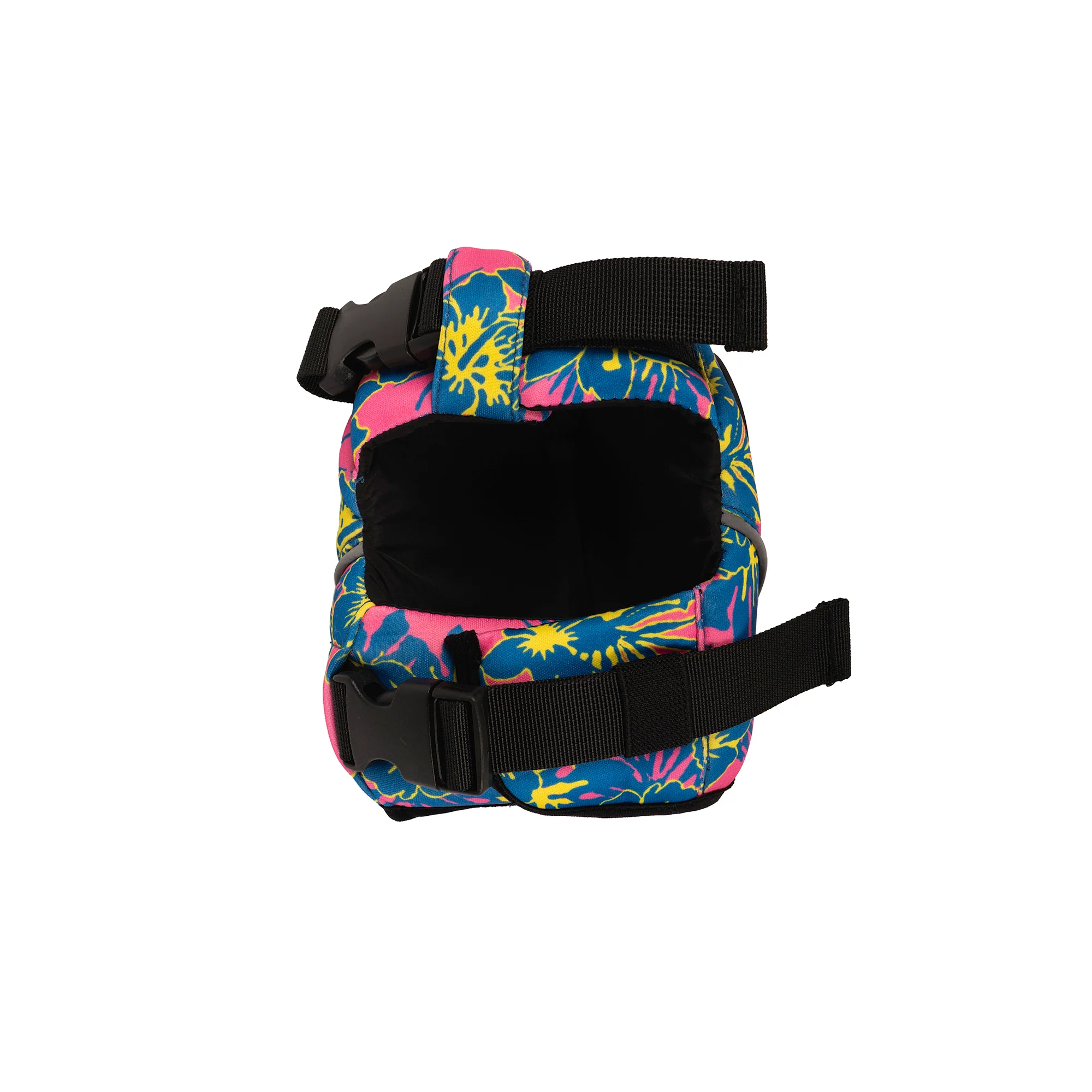 Floral Neoprene Pet Life Jacket - Floral Pink - Image 3