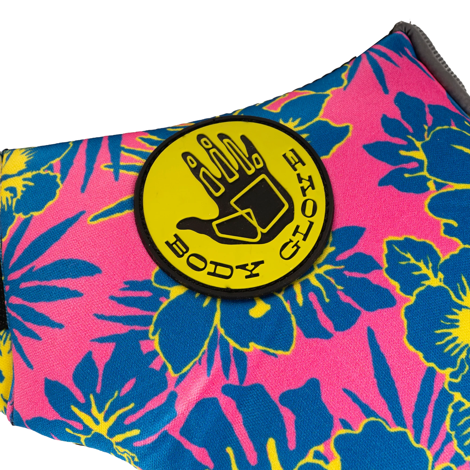 Floral Neoprene Pet Life Jacket - Floral Pink - Image 6