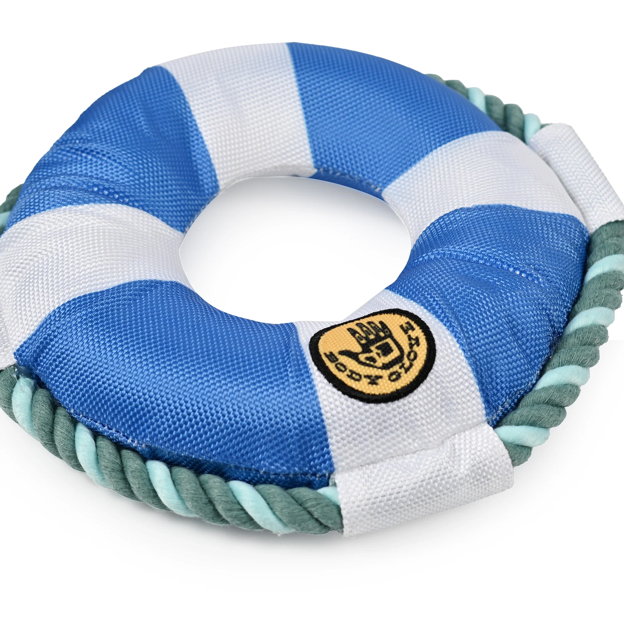 Life Ring Dog Toy - Blue - Image 6