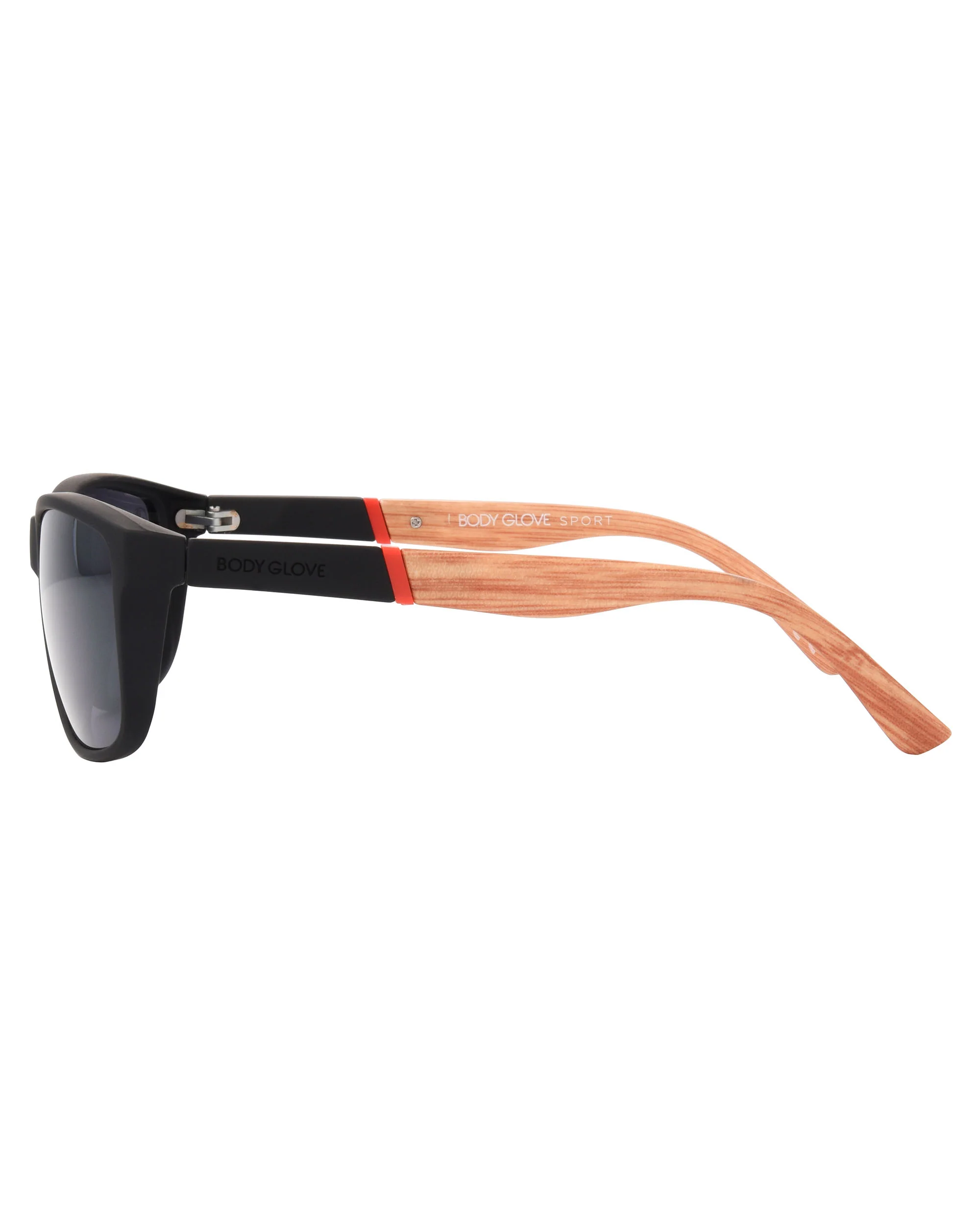 Men's Bright Future Rectangle Polarized Sunglasses - Black - Image 5