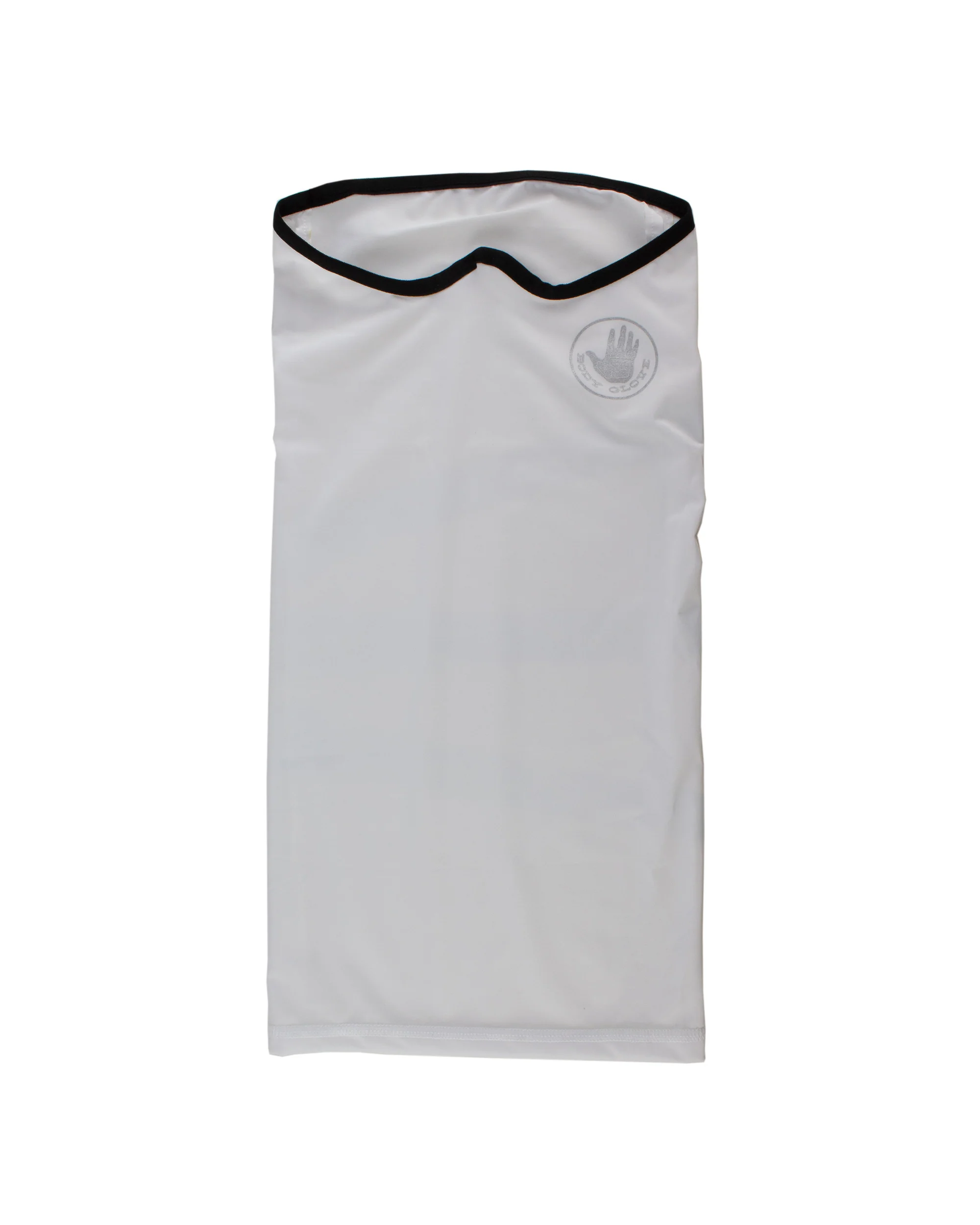 Men's Cooling Gaiter Face Mask - White