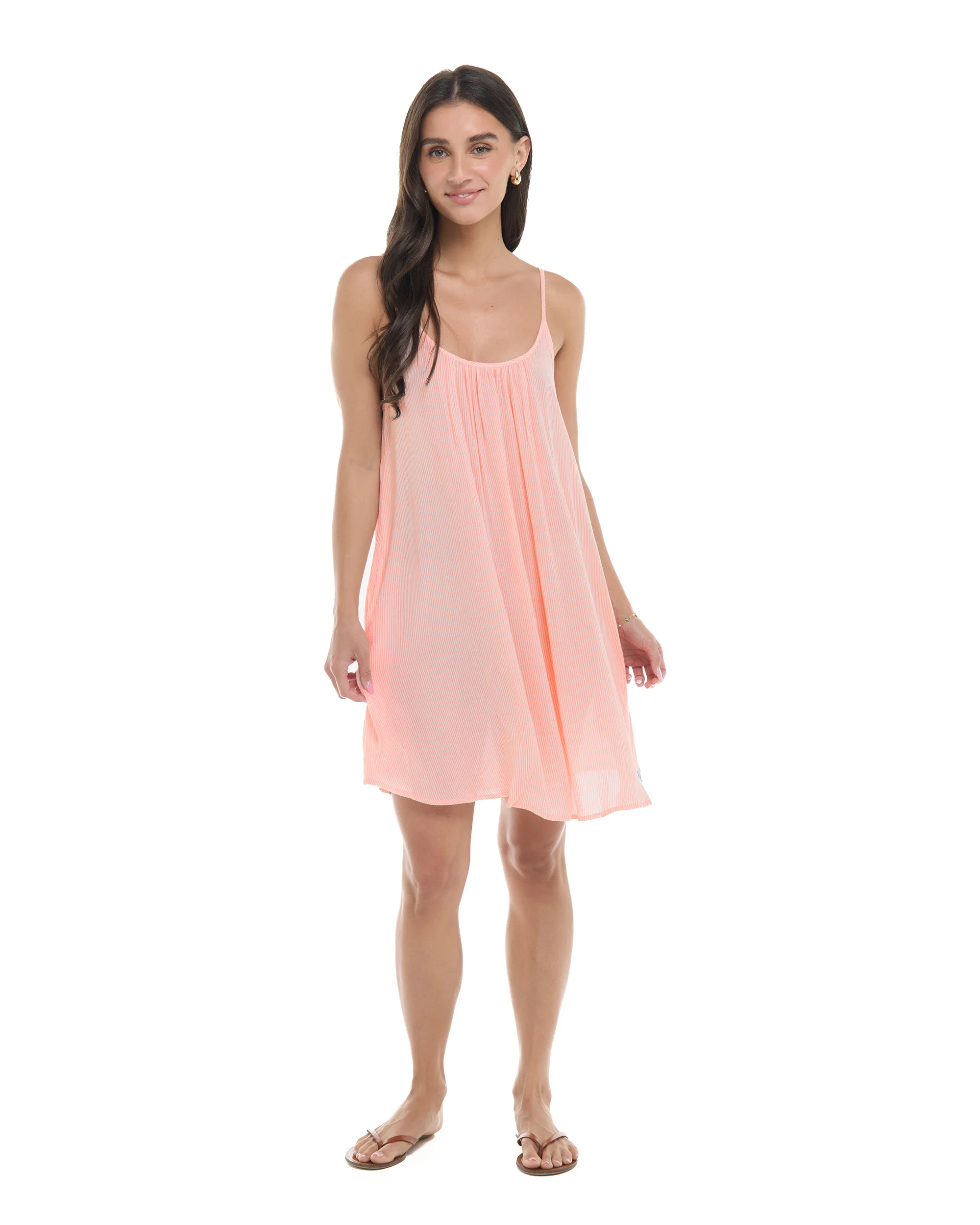 Navira Dress - Coral - Image 5