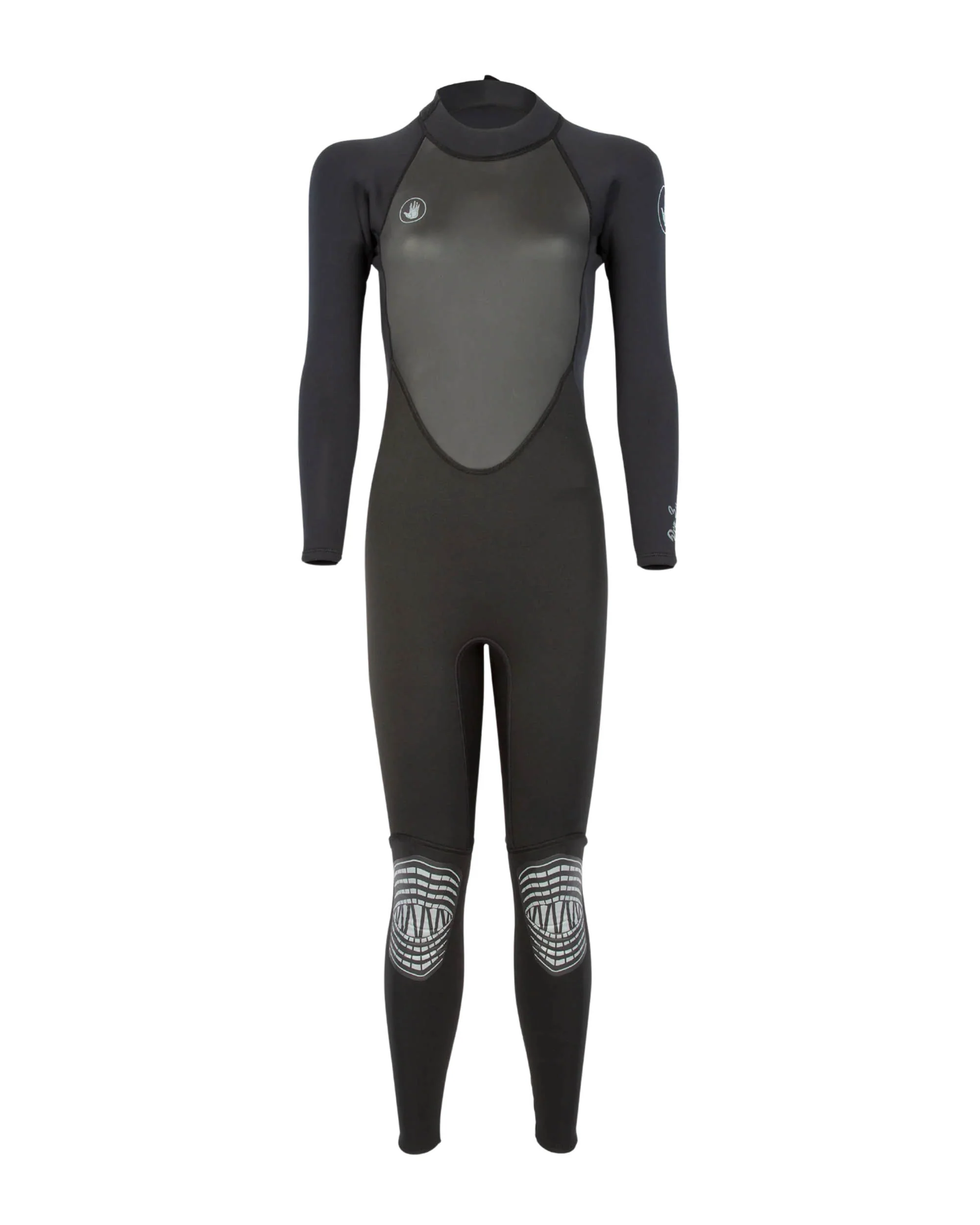 Women's Pro 3 Back Zip Fullsuit 3/2mm - Black