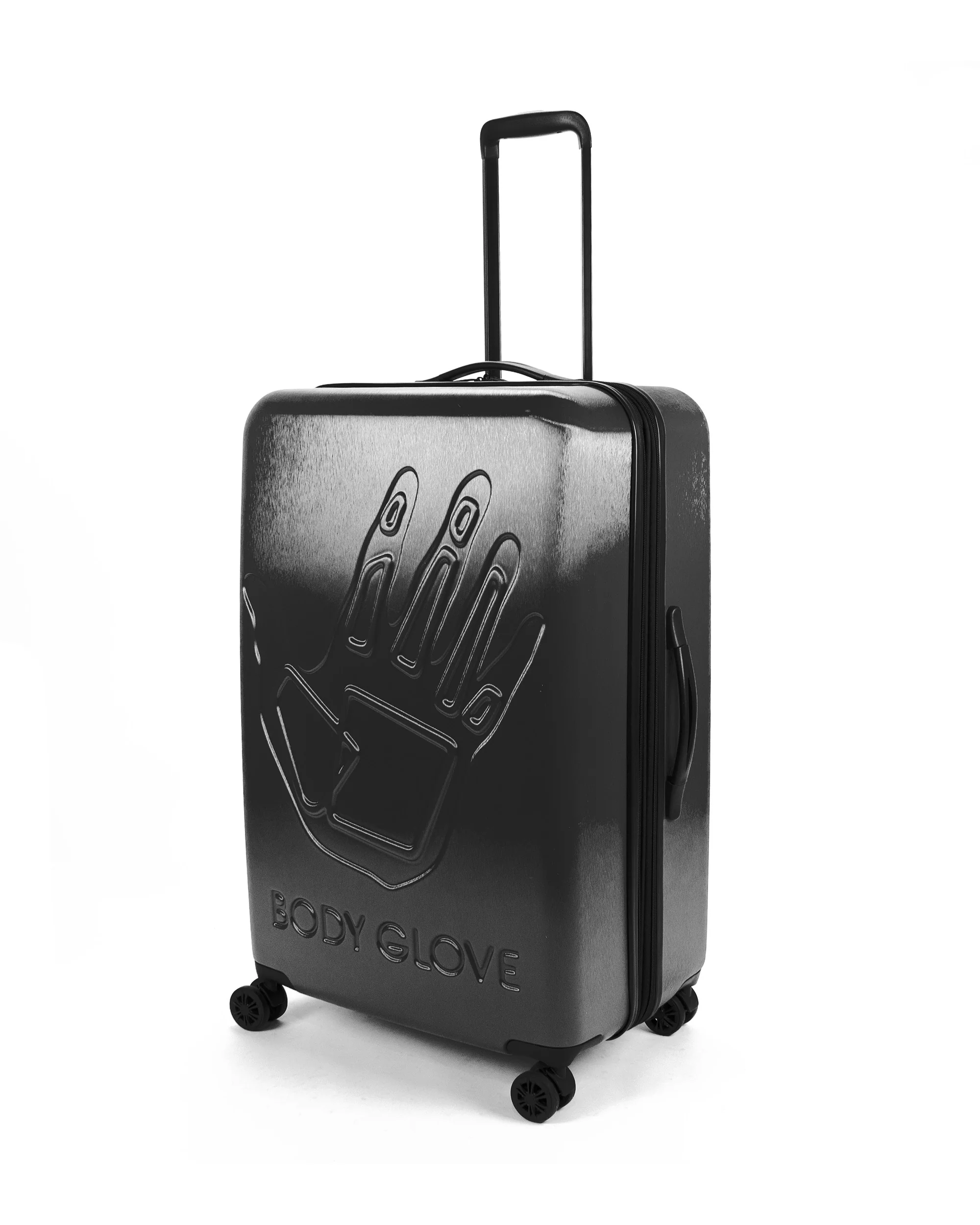 Redondo 3-Piece Hardside Spinner Luggage Set - Charcoal Haze - Image 4