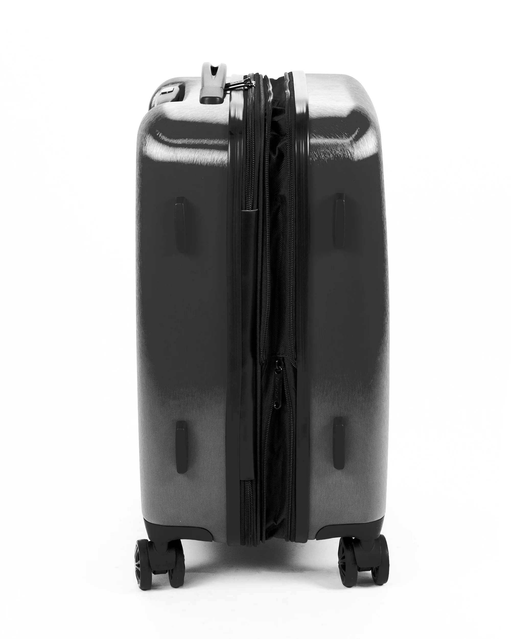 Redondo 3-Piece Hardside Spinner Luggage Set - Charcoal Haze - Image 6