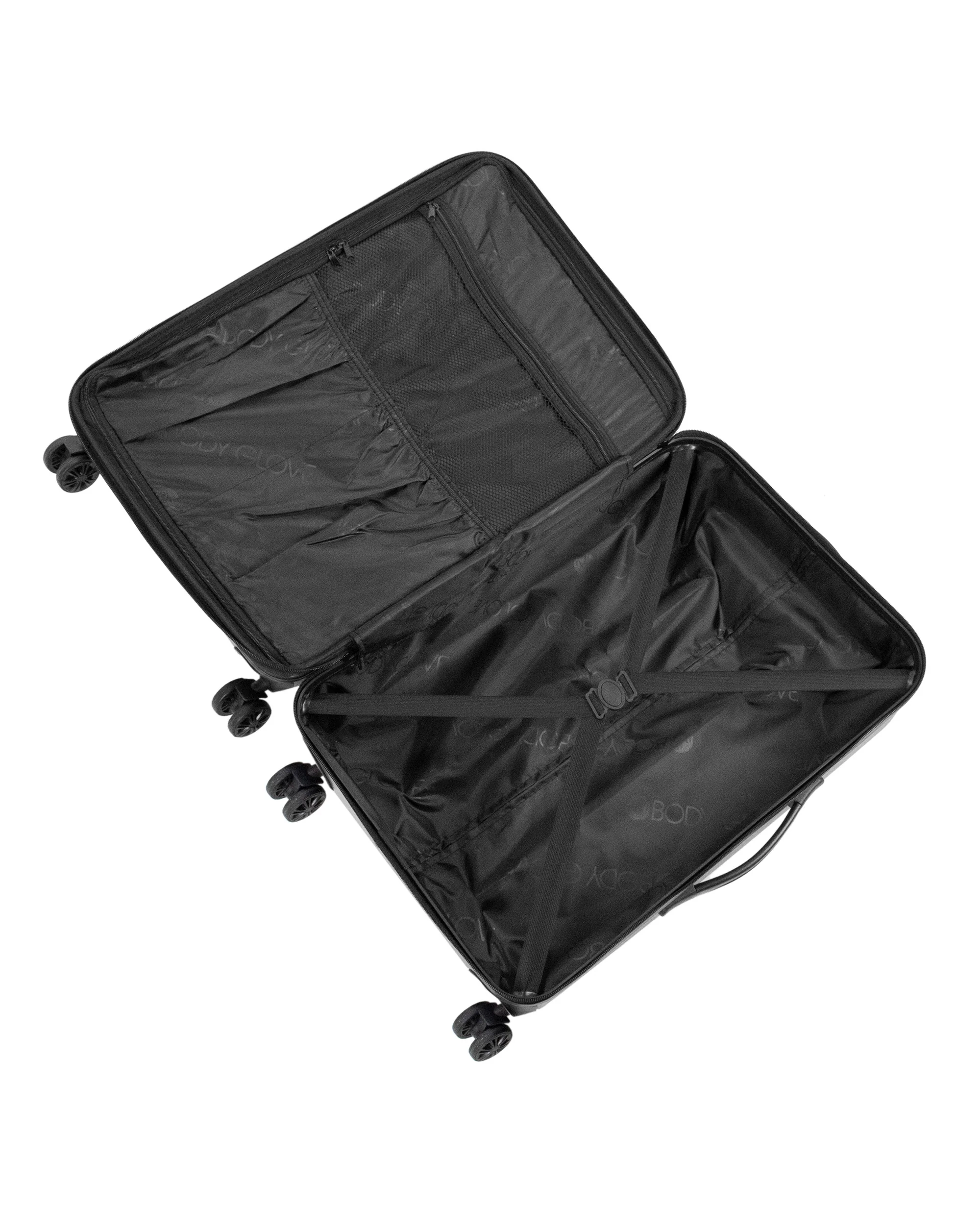 Redondo 3-Piece Hardside Spinner Luggage Set - Charcoal Haze - Image 9