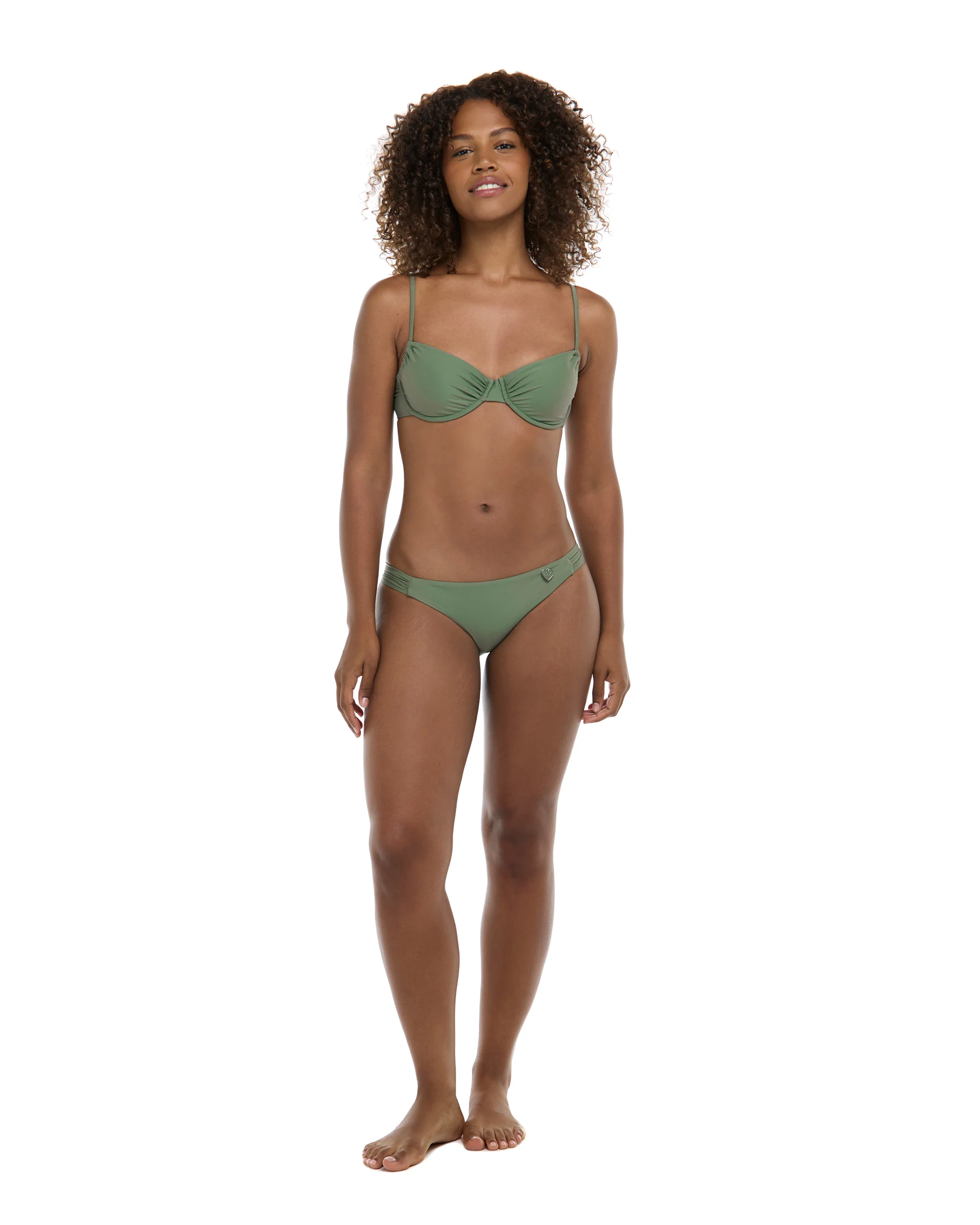 Smoothies Alice Underwire Bikini Top - Cactus - Image 4