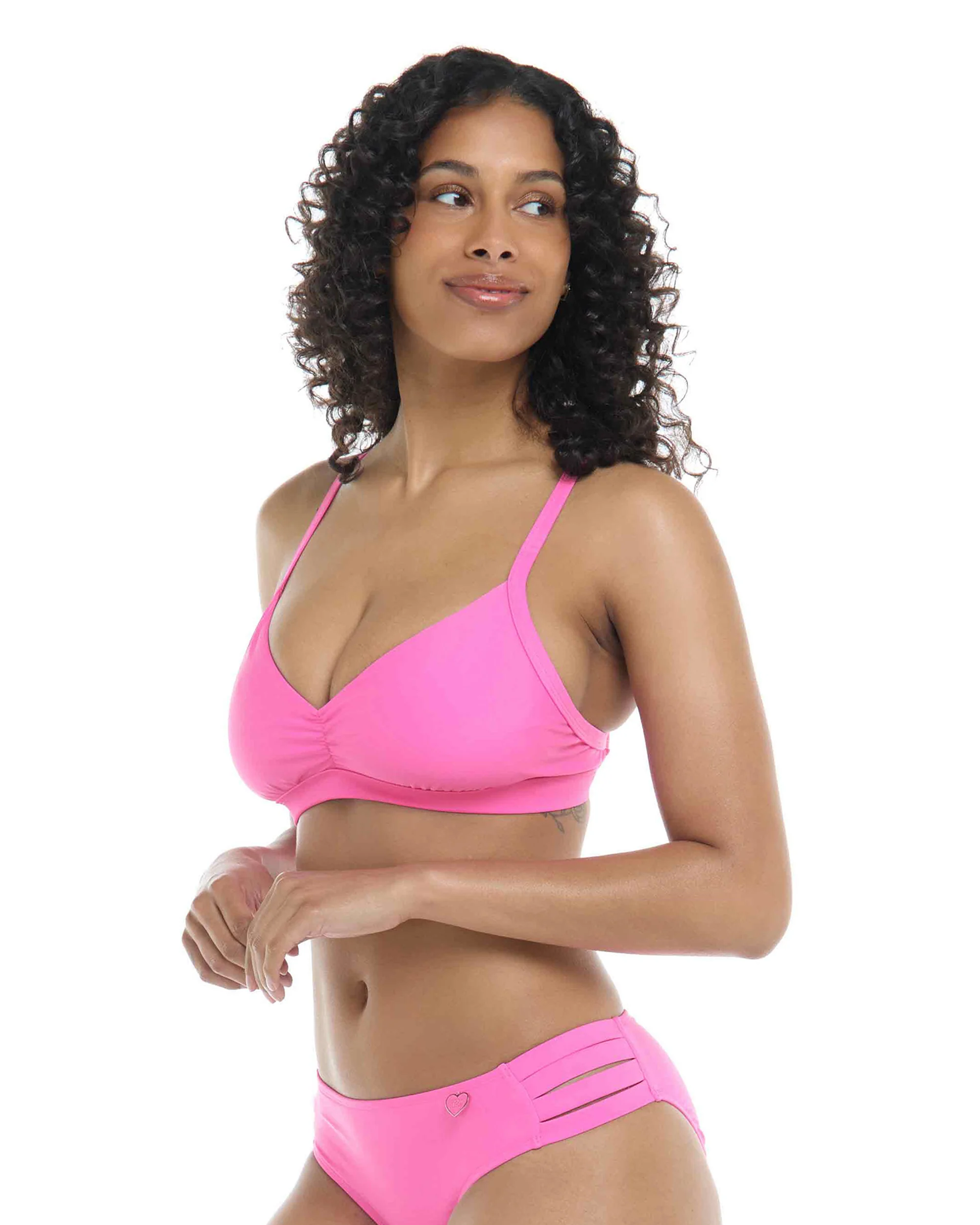 Smoothies Drew D-F Cup Bikini Top - Sugar Plum - Image 3