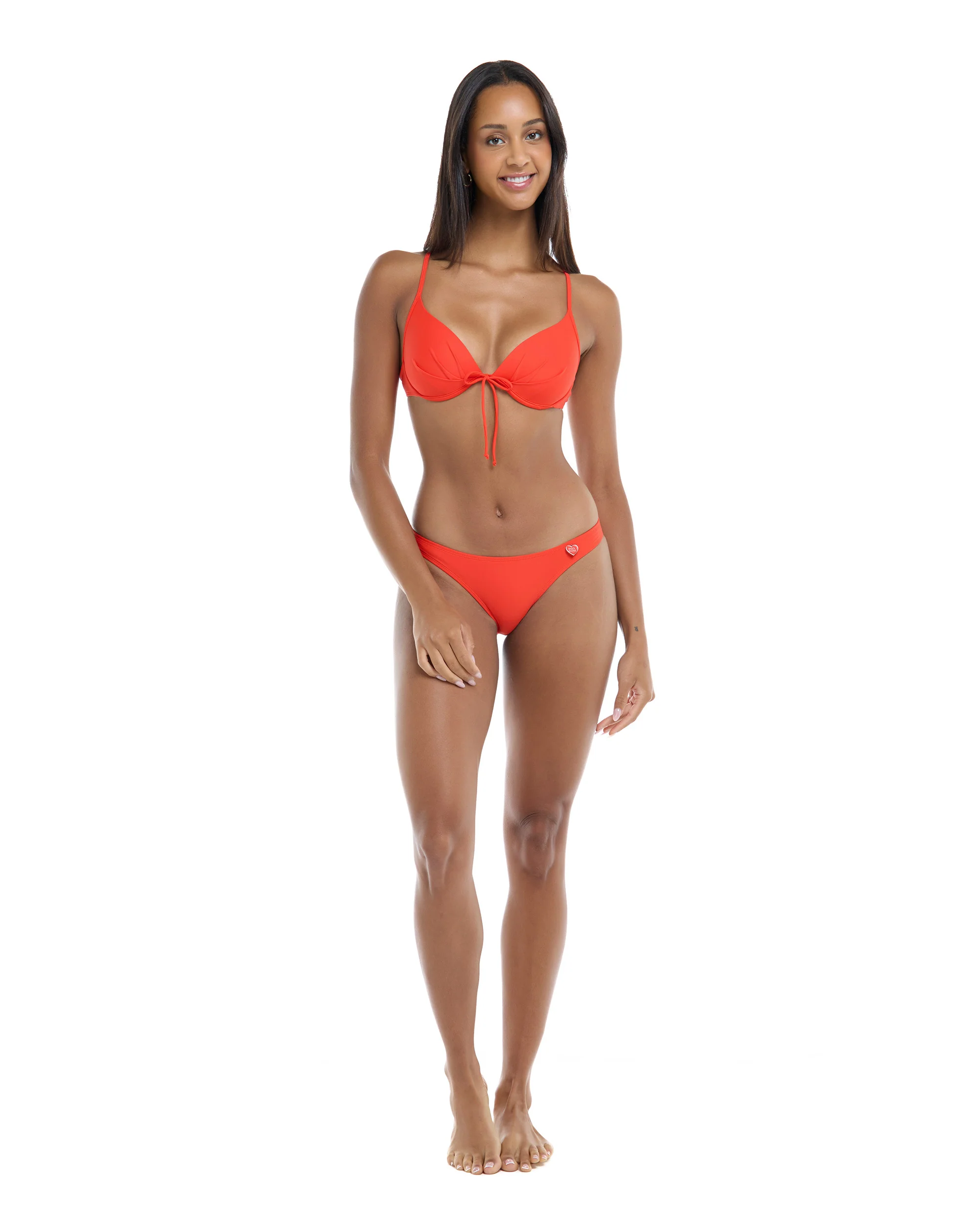 Smoothies Greta Underwire Bikini Top - Poppy - Image 4