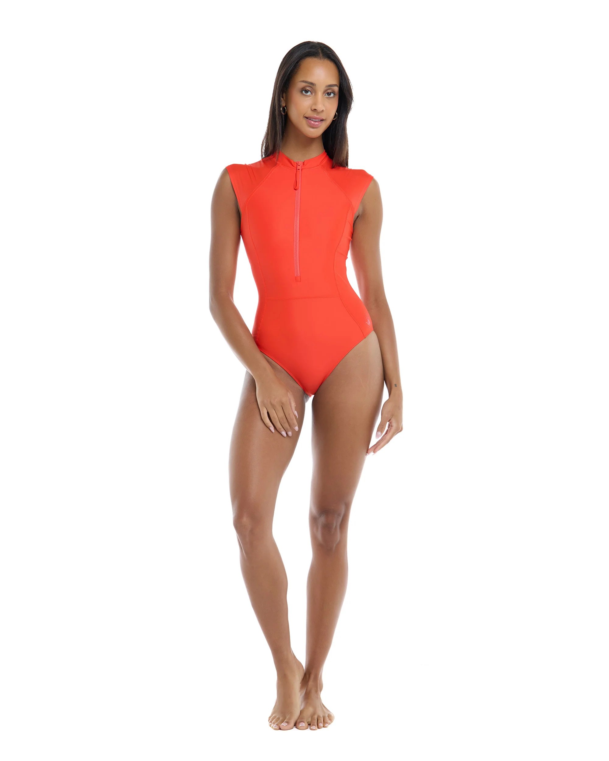 Smoothies Manny One-Piece Swimsuit - Poppy - Image 5