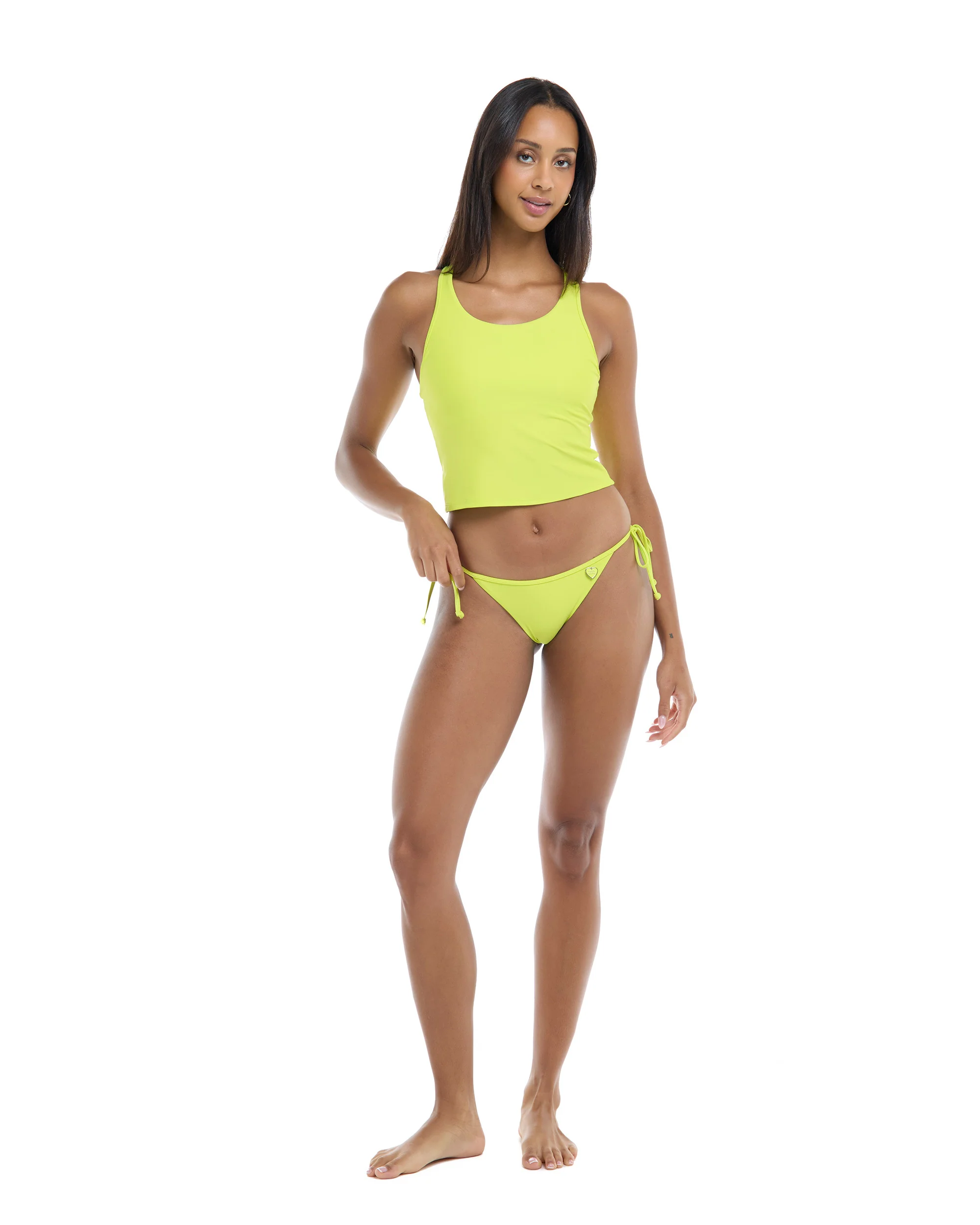 Smoothies Reva Crop Top - Key Lime - Image 4