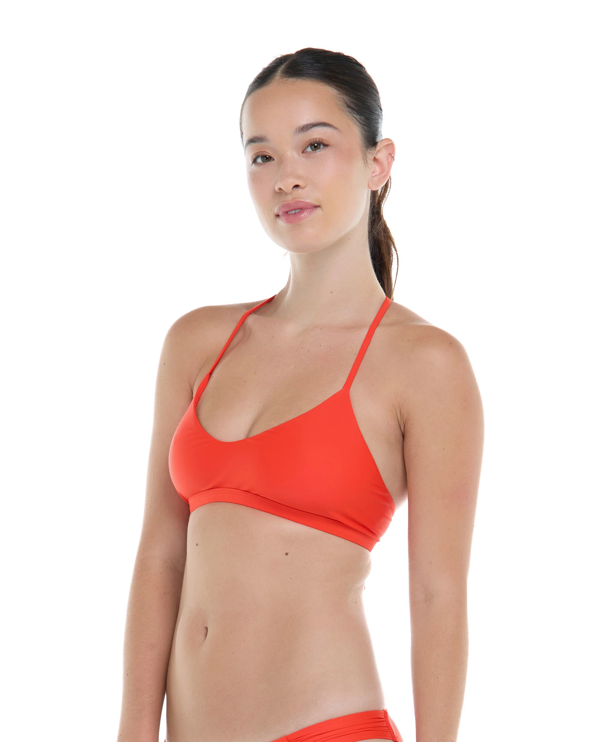 Smoothies Ruth Fixed Triangle Swim Top - Poppy - Image 3