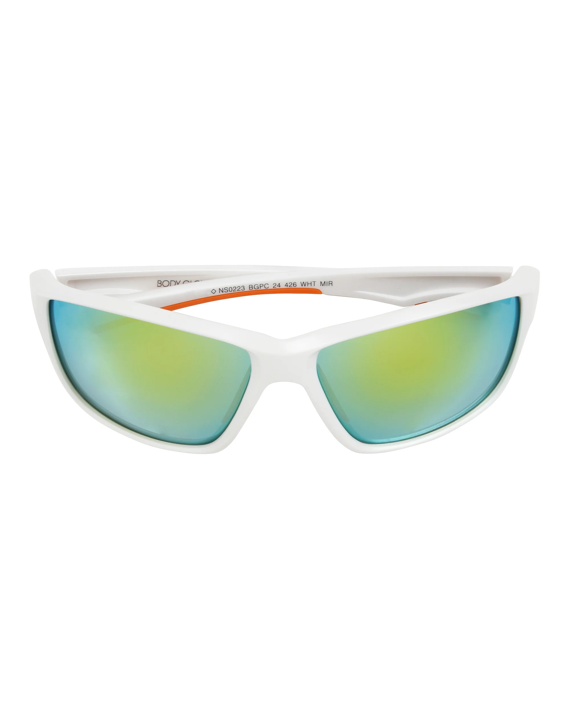 Stoked Wrap Sunglasses - White - Image 5