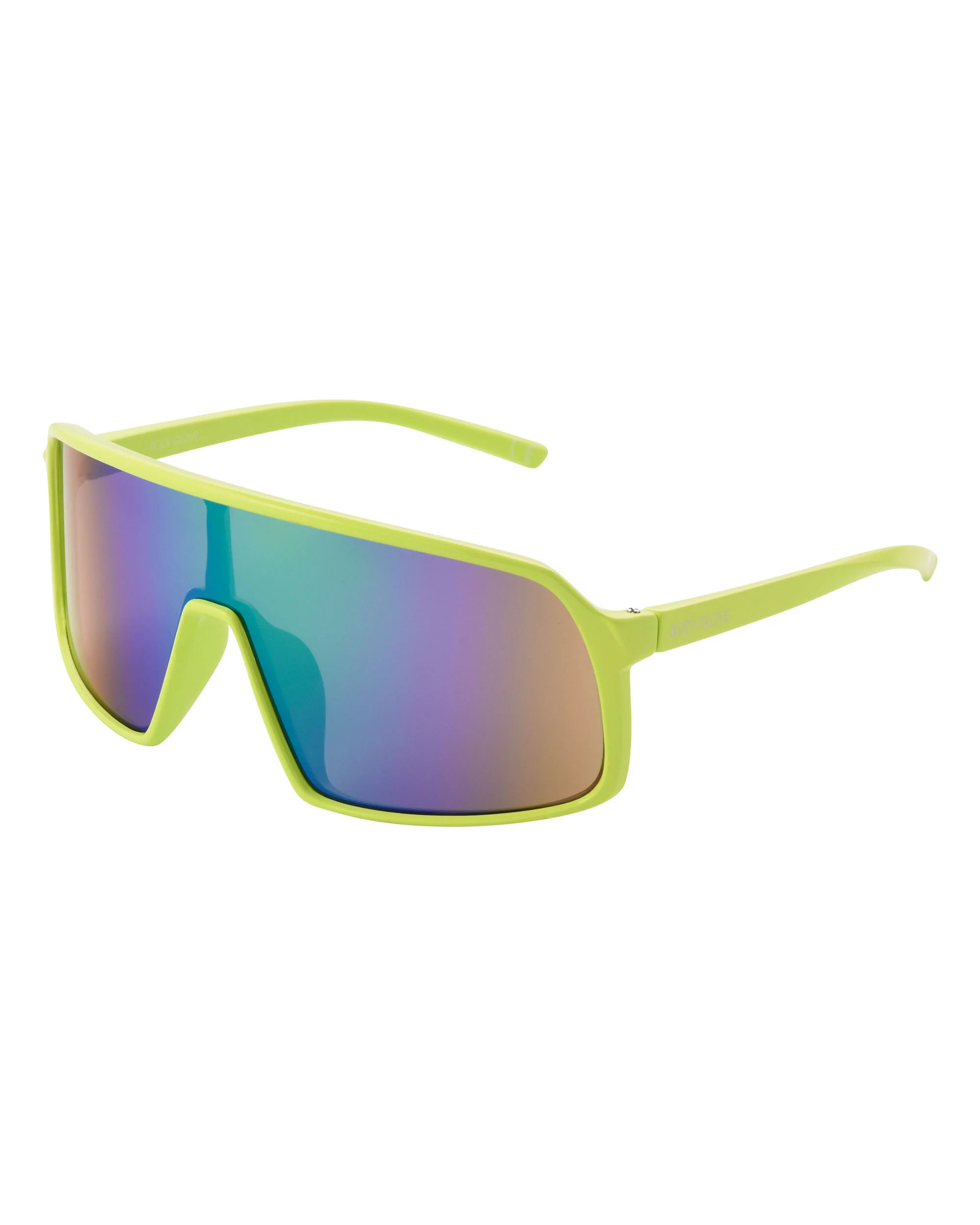 Sunlit Shield Sunglasses - Green