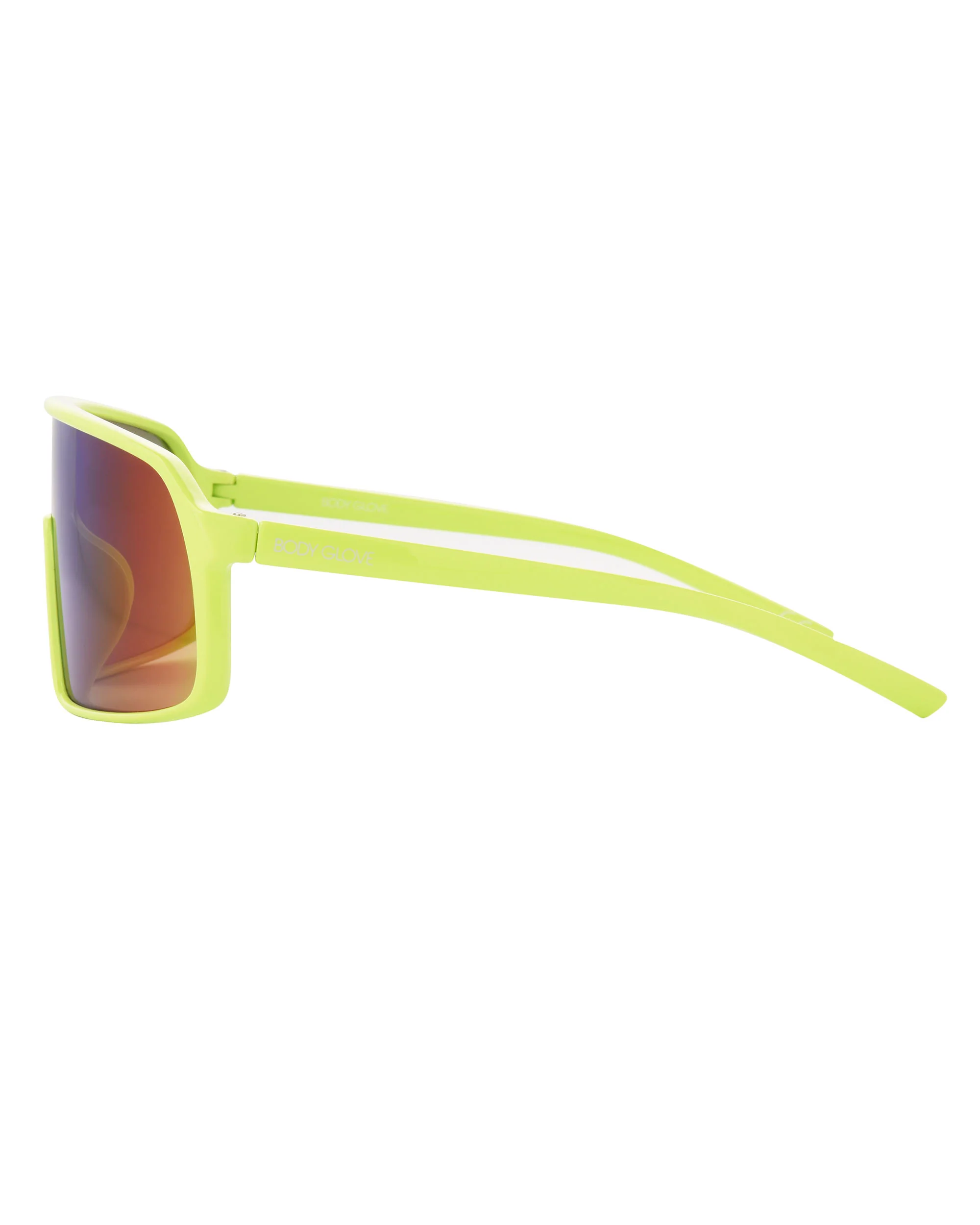 Sunlit Shield Sunglasses - Green - Image 5