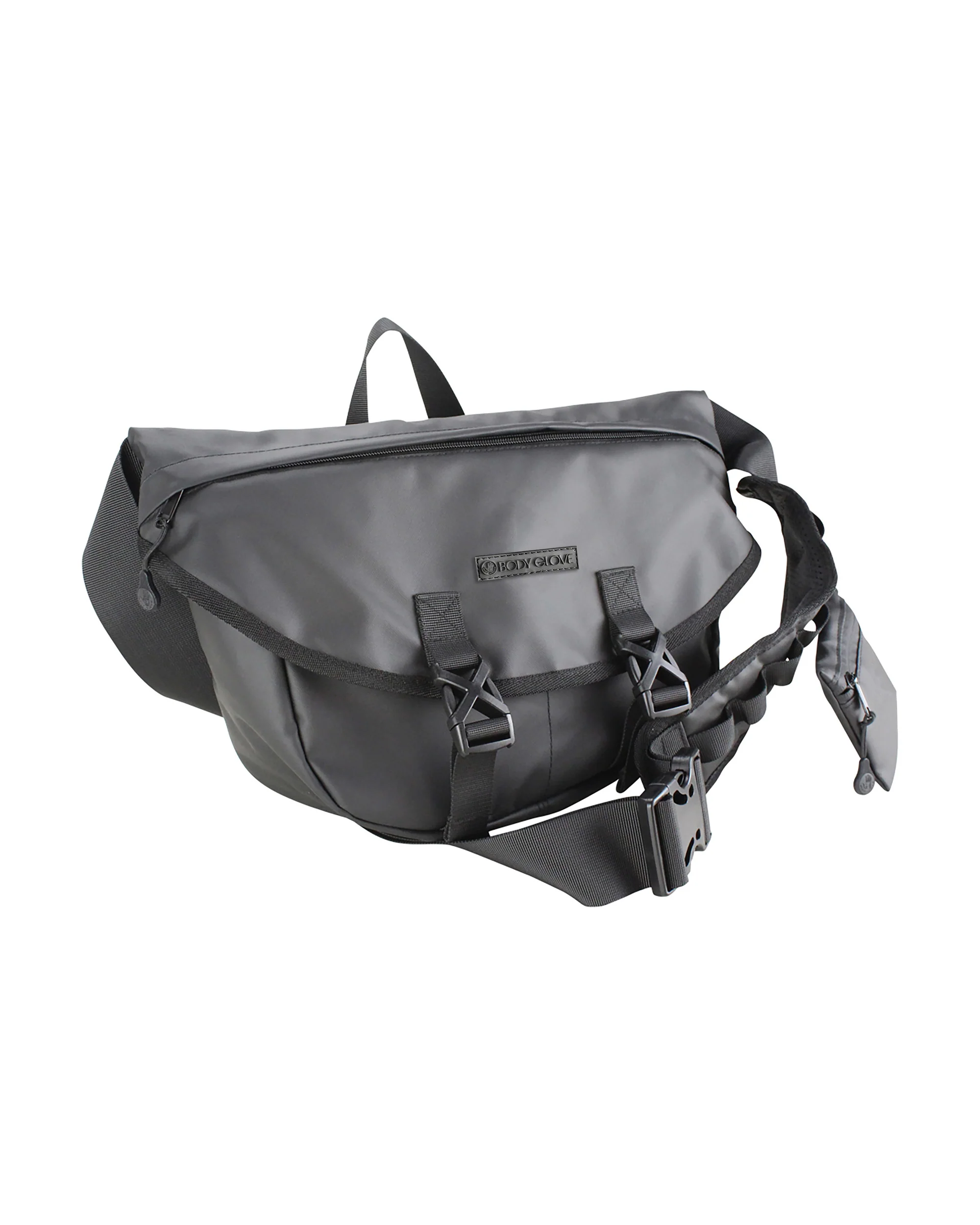 Taluca Messenger with Pouch - Black - Image 3