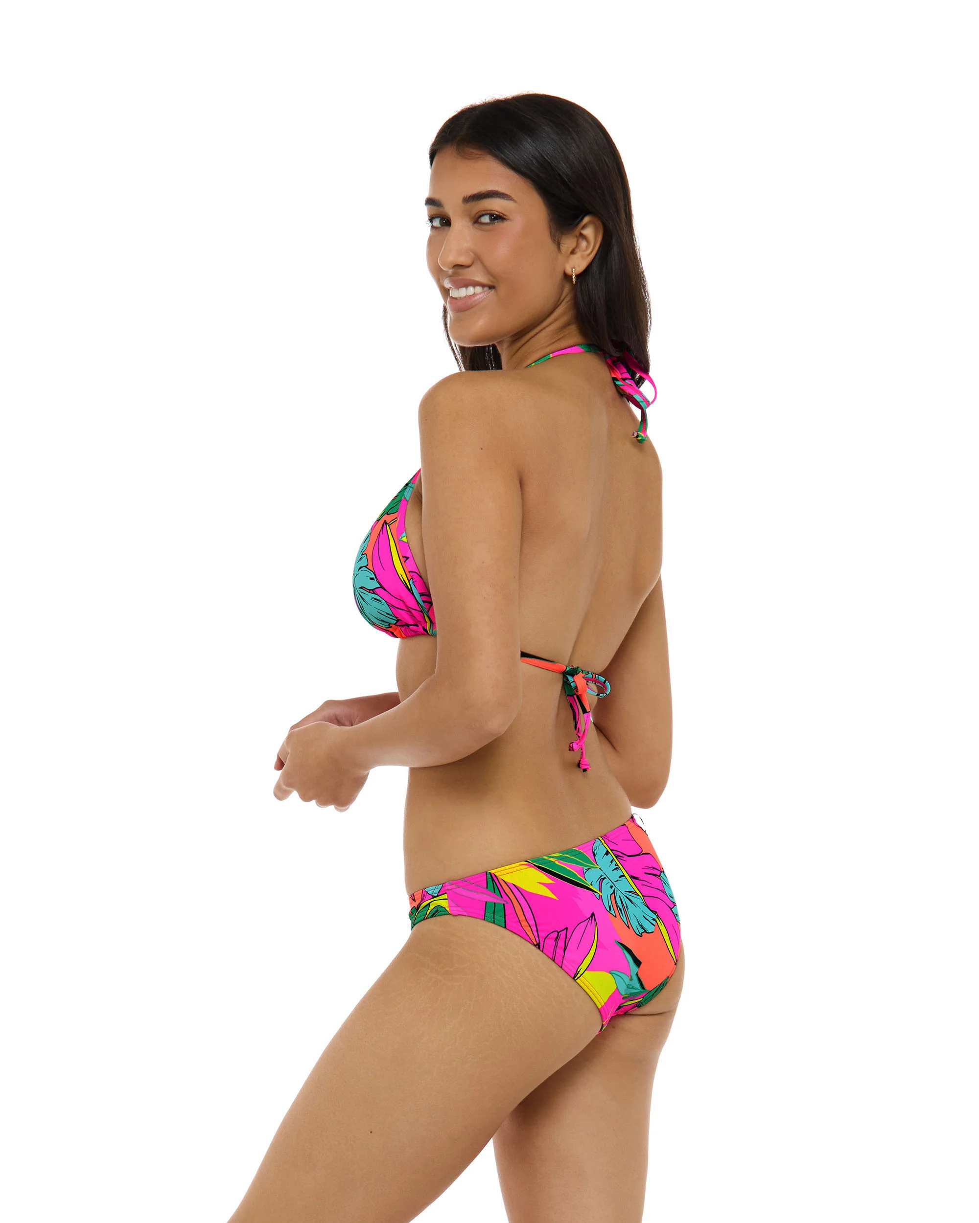 Tulum Bikini Swim Bottom - Bubble Gum - Image 4