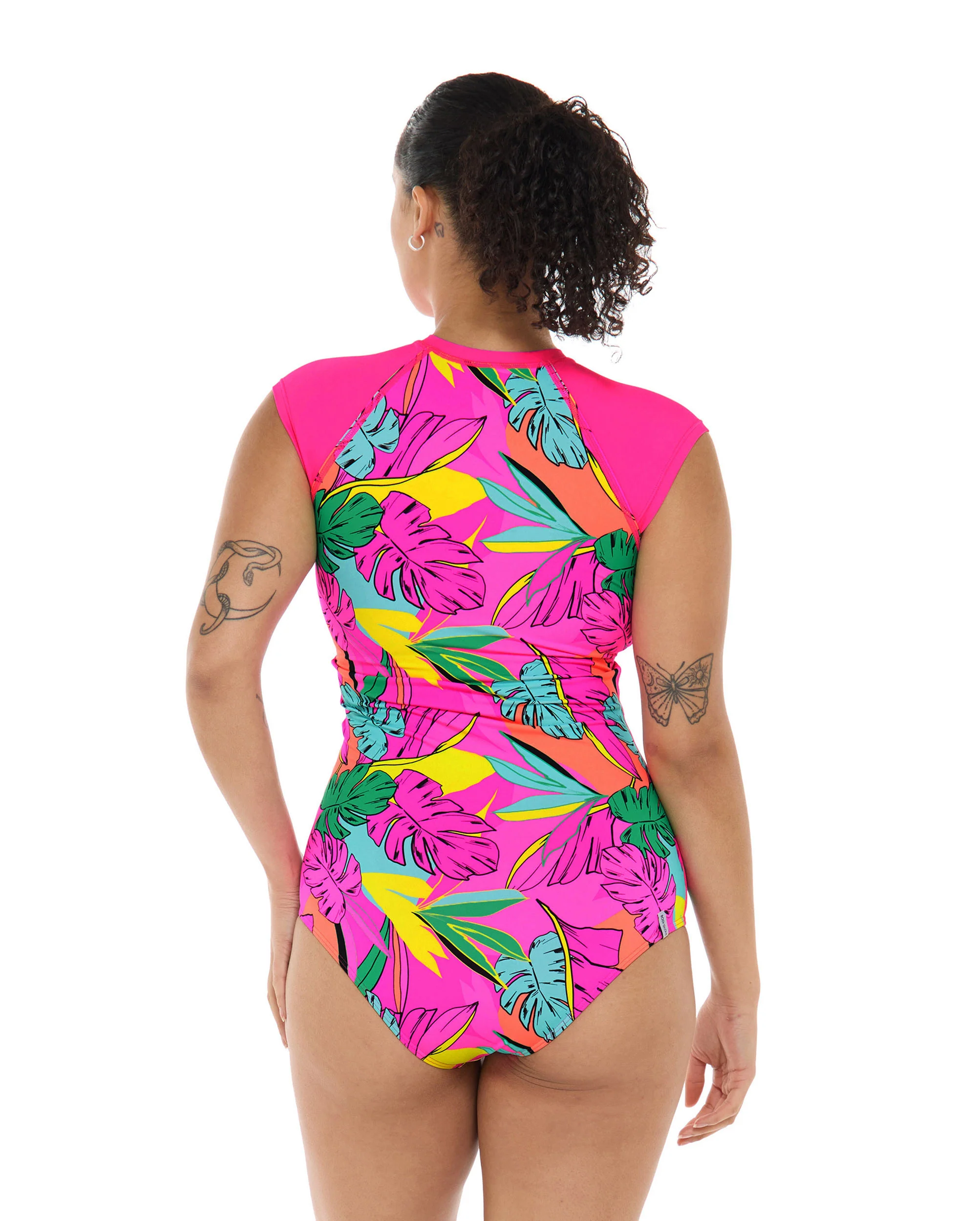 Tulum Stand Up One-Piece Swimsuit - Bubble Gum - Image 2