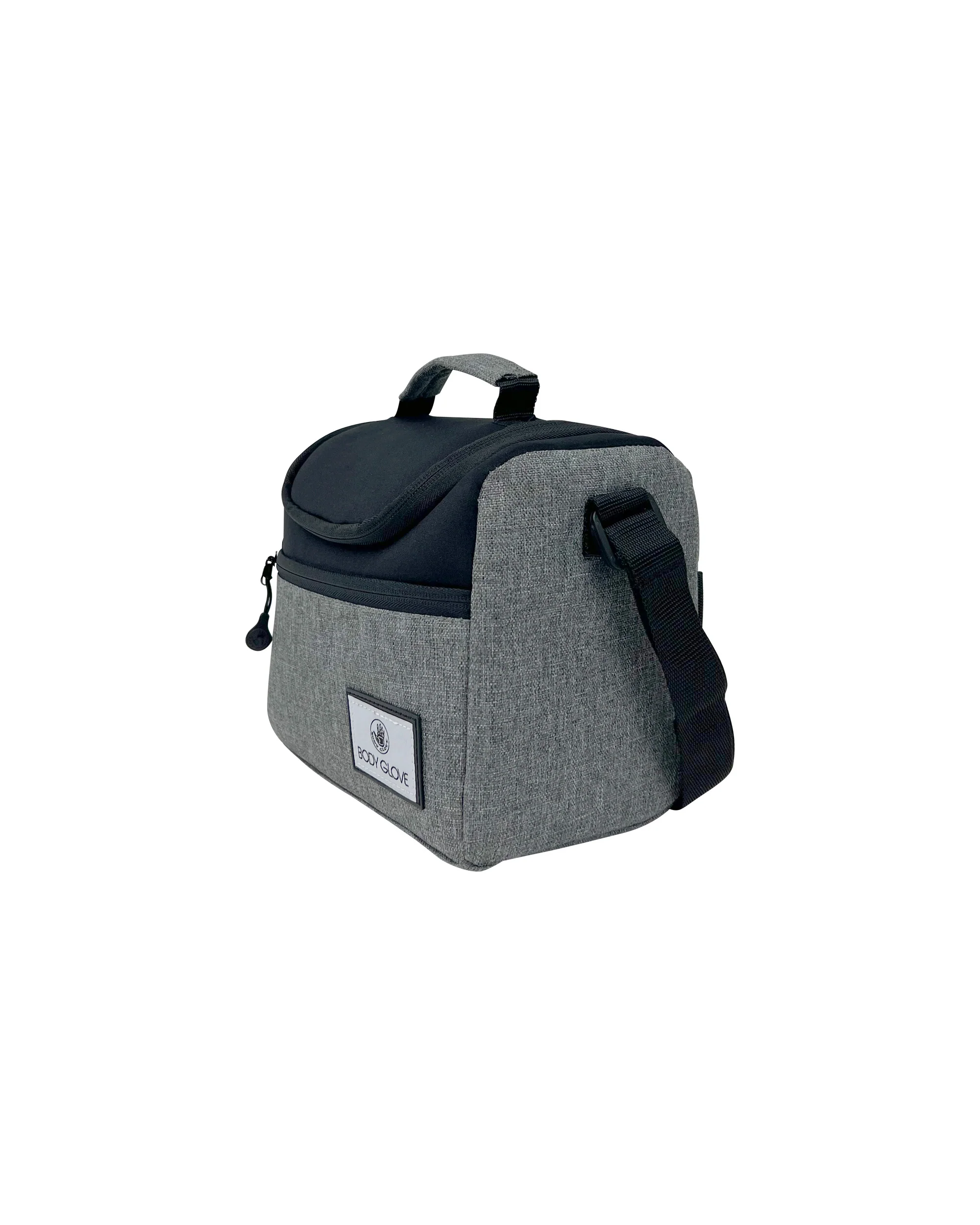 Zip Top Lunch Tote - Grey - Image 6